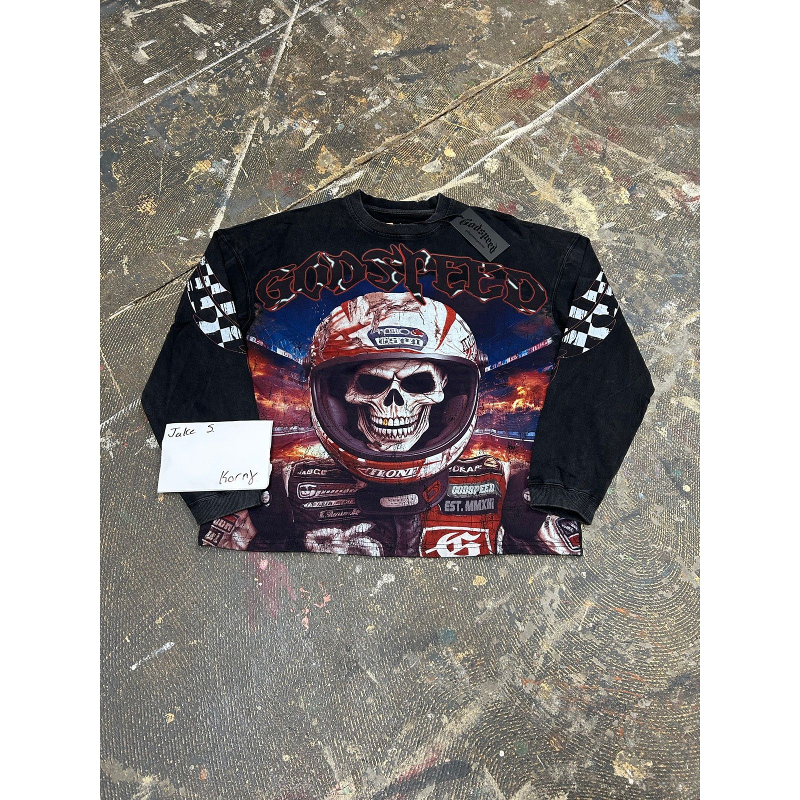 Godspeed Size Xs Black Godspeed Longsleeve T-Shirts, Hoodie, Sweatshirt | PodTeesHub.com