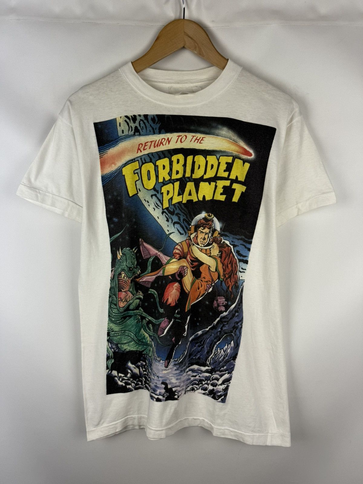 Vintage Return To The Forbidden Planet Vintage 90s Comics T Shirt Hoodie, Sweatshirt | PodTeesHub.com