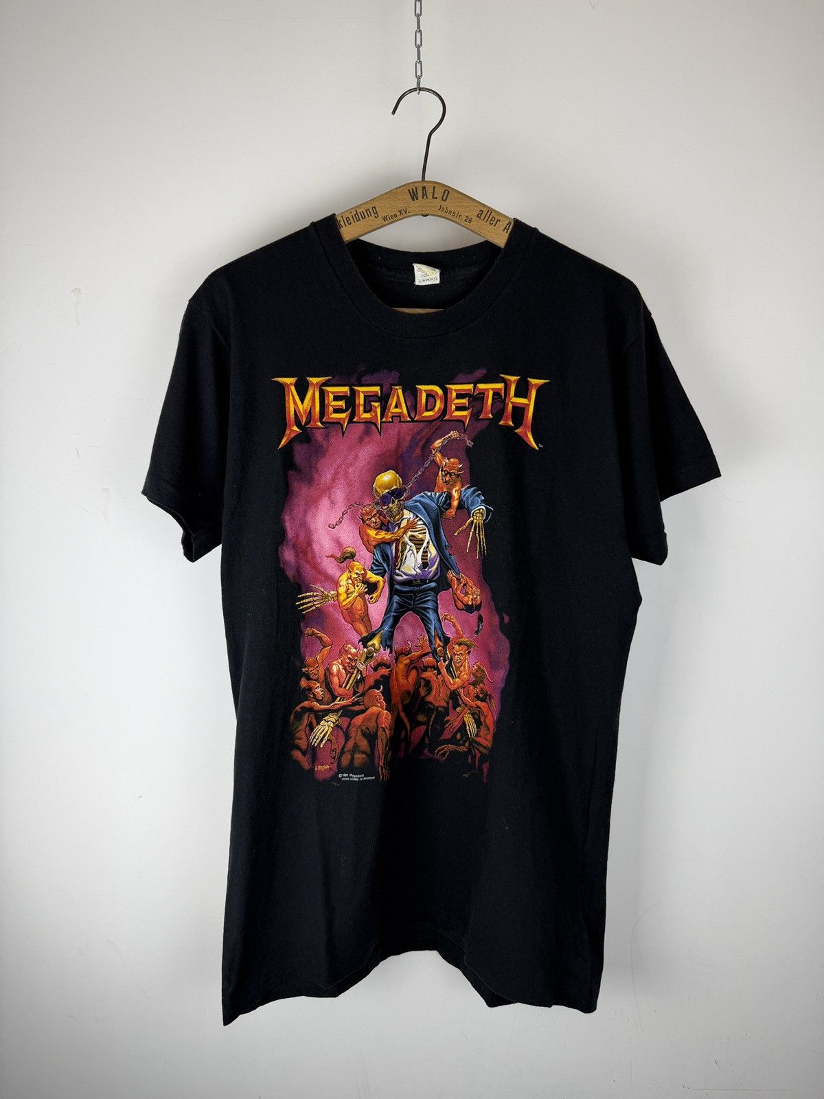 Band Tees Vintage Megadeth Shirt E Repka Tour Metal Band Tee 90s Rare Hoodie, Sweatshirt | PodTeesHub.com