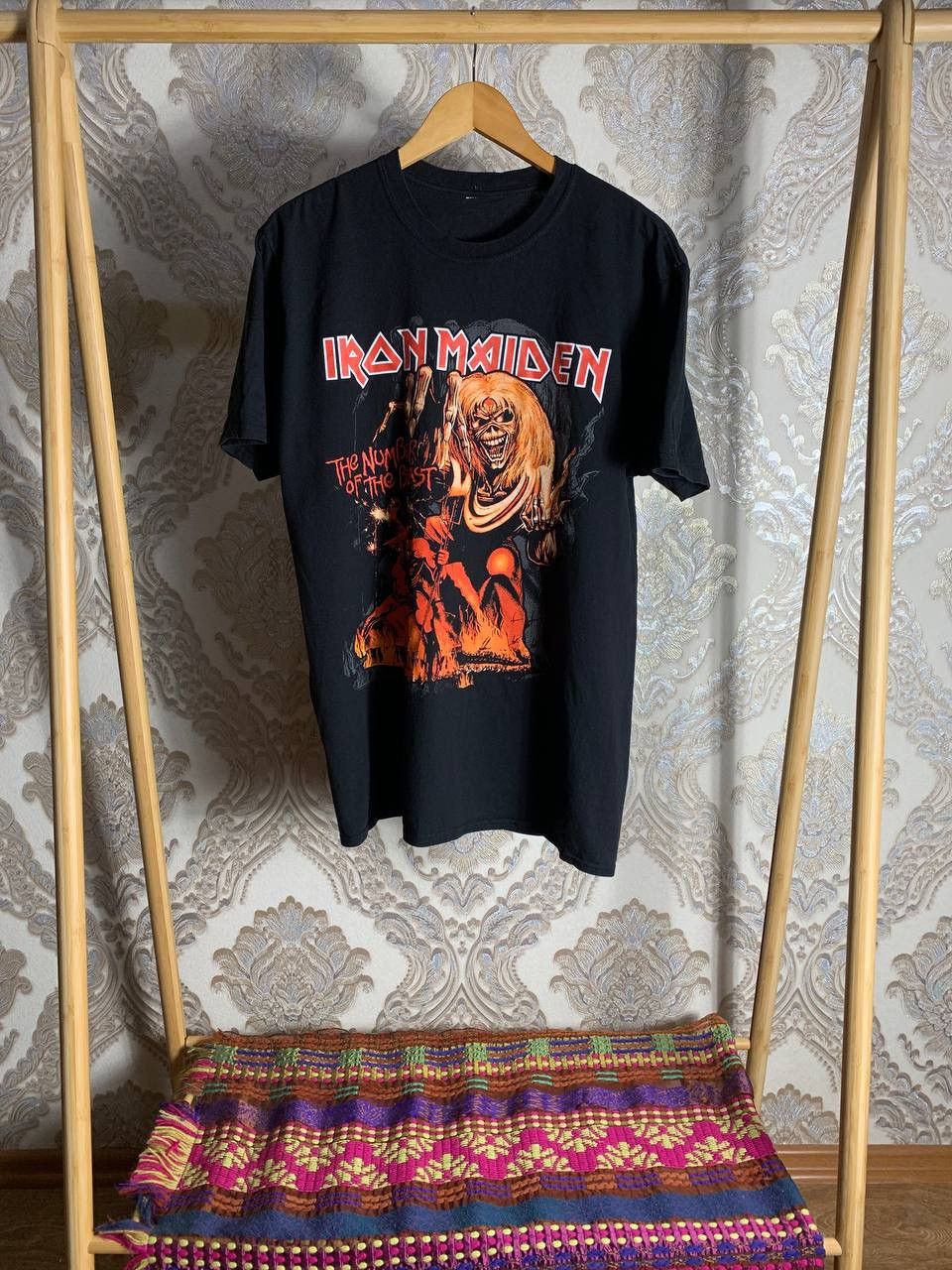 Vintage Very Rare Iron Maiden Monster Big Logo Rock T Shirt Y2k 90s Hoodie, Sweatshirt | PodTeesHub.com