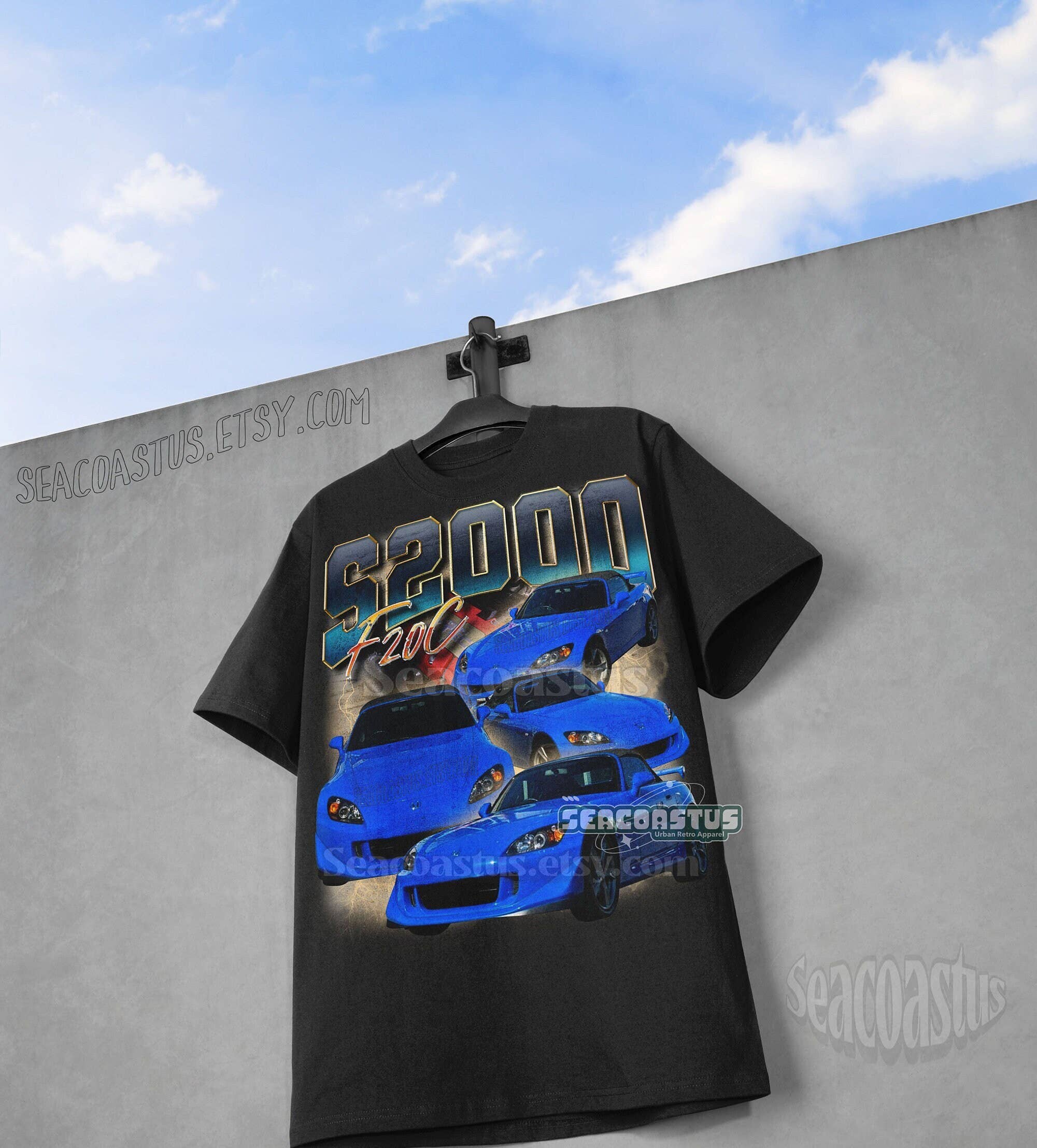 Retro Honda S2000 Vintage Vtech Initial D Graphic T-Shirt Hoodie, Sweatshirt | PodTeesHub.com