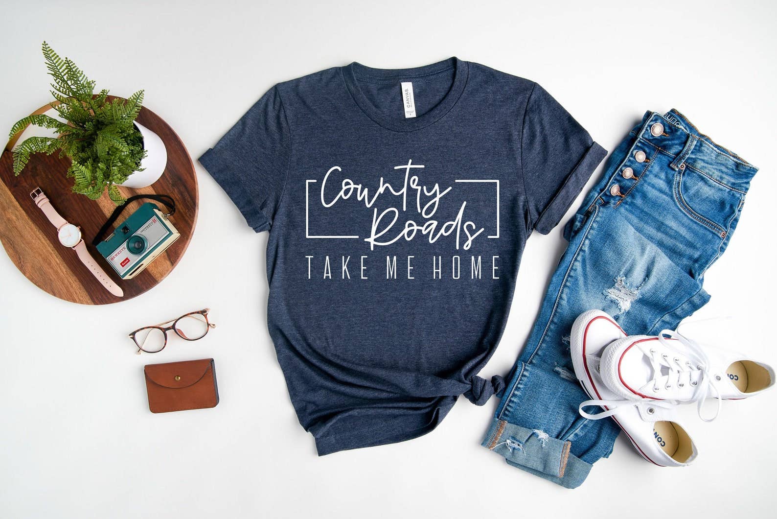 Country Roads Take Me Home T-Shirt Hoodie, Sweatshirt | PodTeesHub.com