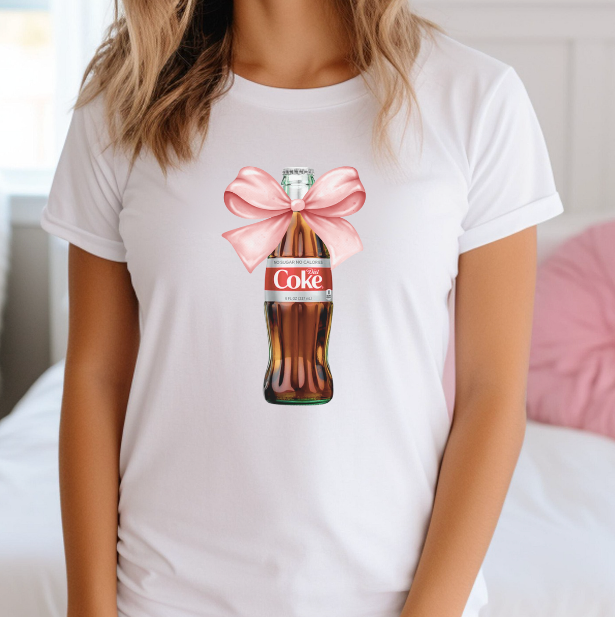 Diet Coke Bow Tee Hoodie, Sweatshirt | PodTeesHub.com