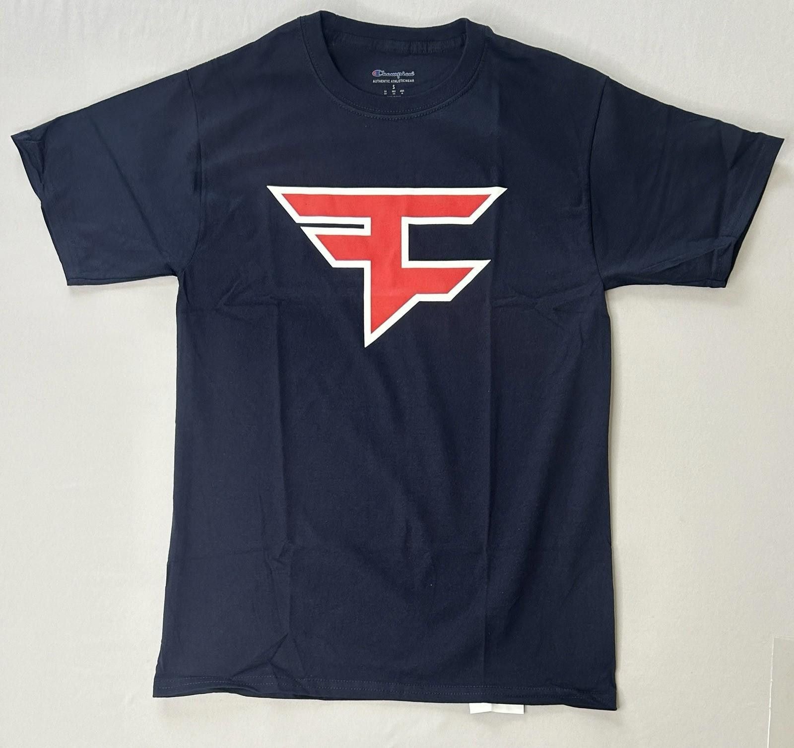 Faze Clan Champion Blue T Shirt Small Esports Gaming Nwot Hoodie, Sweatshirt | PodTeesHub.com