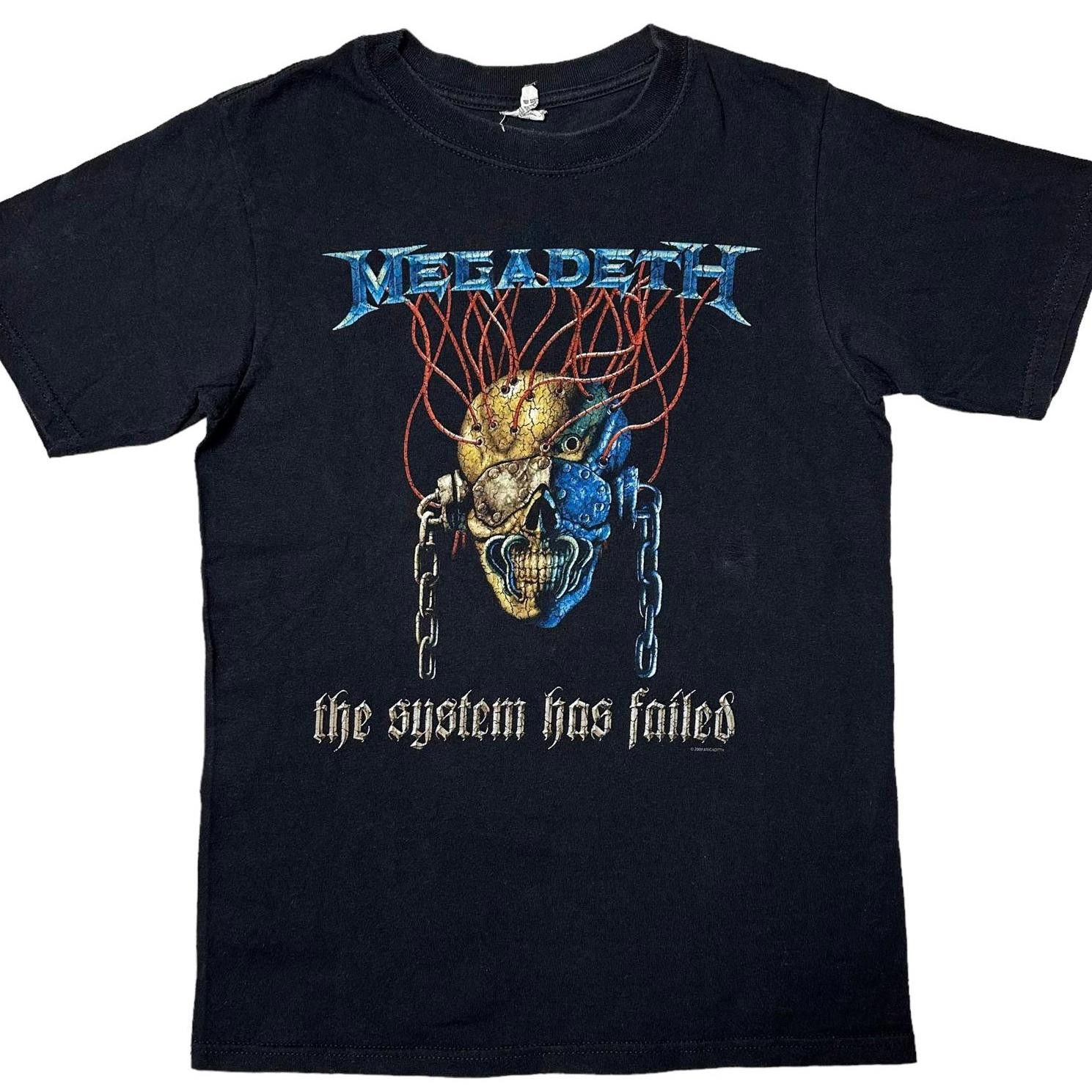 Band Tees Anvil Megadeth 2009 The System Has Failed T Shirt Mens S Hoodie, Sweatshirt | PodTeesHub.com