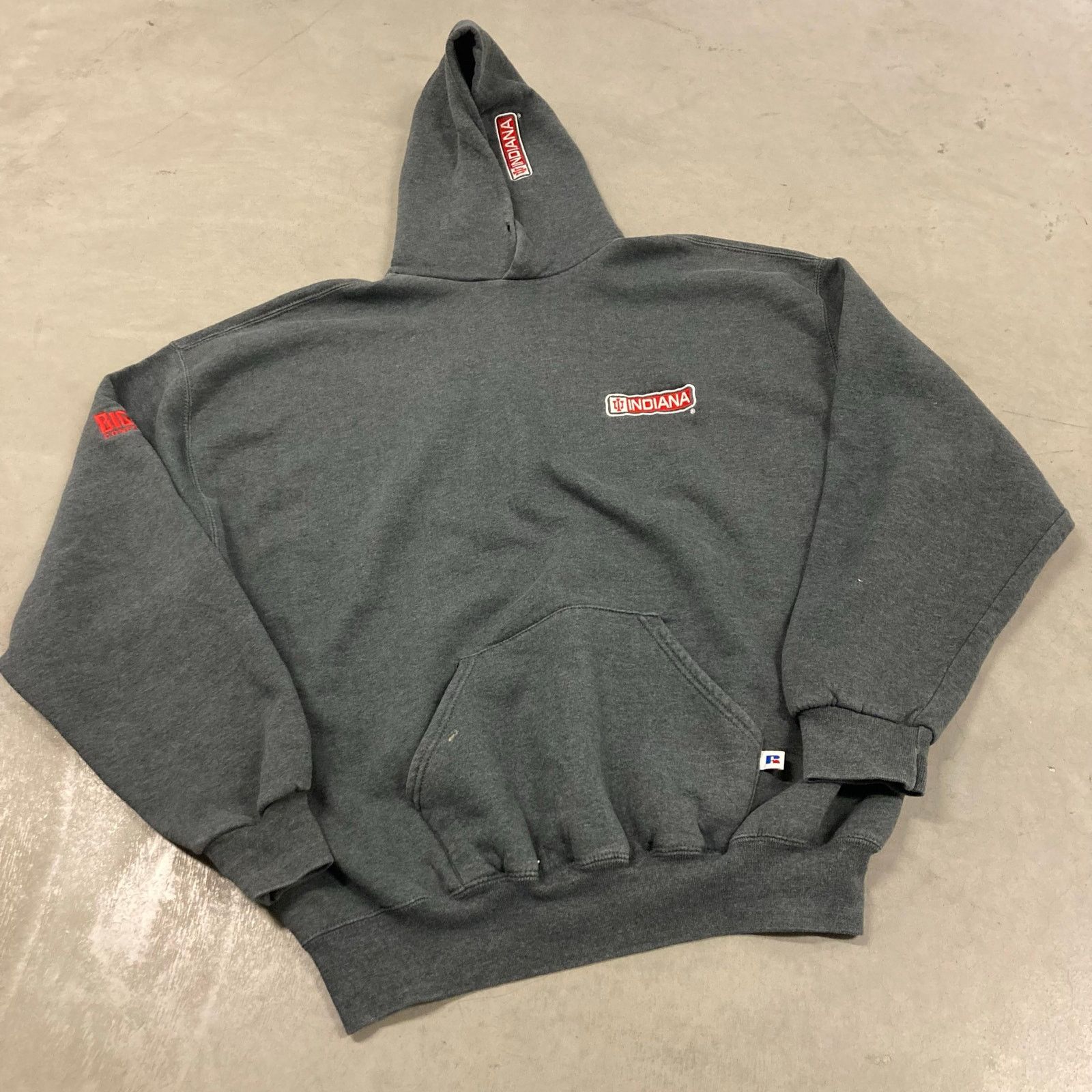 Vintage Y2k Indiana University Russell Athletic Hoodie T-Shirts, Sweatshirt | PodTeesHub.com
