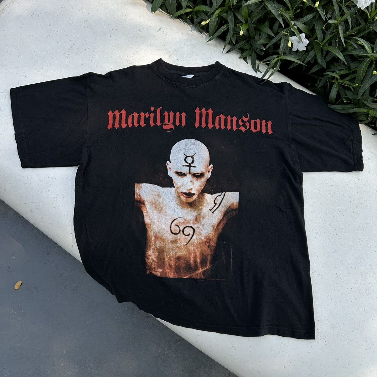 Band Tees Marilyn Manson Vintage Y2k Hoodie, Sweatshirt | PodTeesHub.com