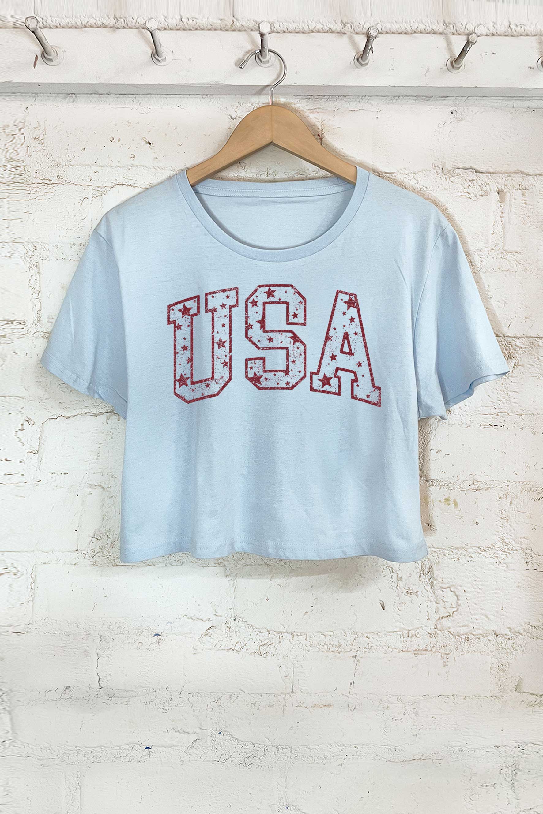 USA Star Women's Screen Printed T-Shirt Hoodie, Sweatshirt | PodTeesHub.com
