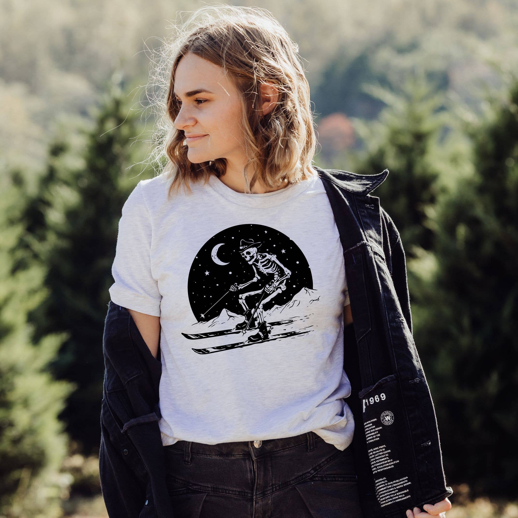 Skeleton Skiing Tshirt For Skiers
Skeleton Skiing Shirt  292 Hoodie, Sweatshirt | PodTeesHub.com