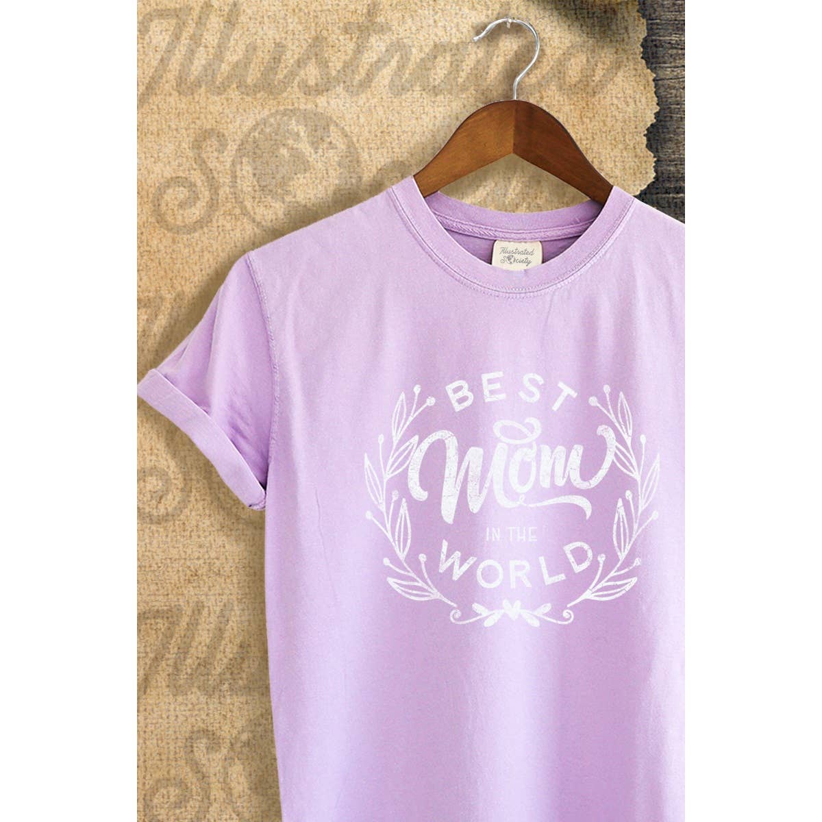 Best Mom in the World  Vintage Graphic  Tee Hoodie, Sweatshirt | PodTeesHub.com