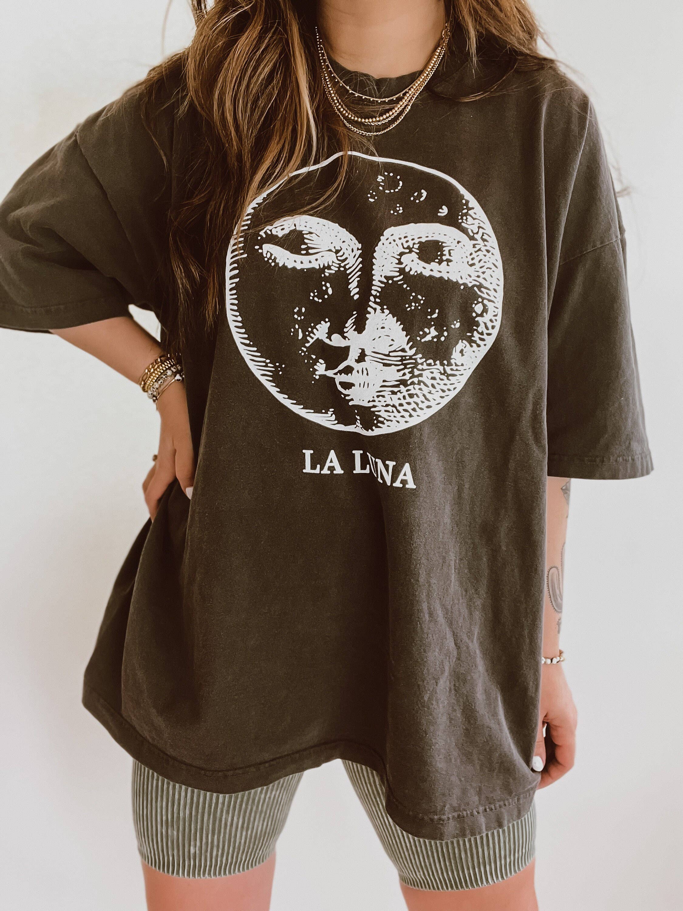 La Luna Bohemian Graphic Tee - Smoke Hoodie, Sweatshirt | PodTeesHub.com