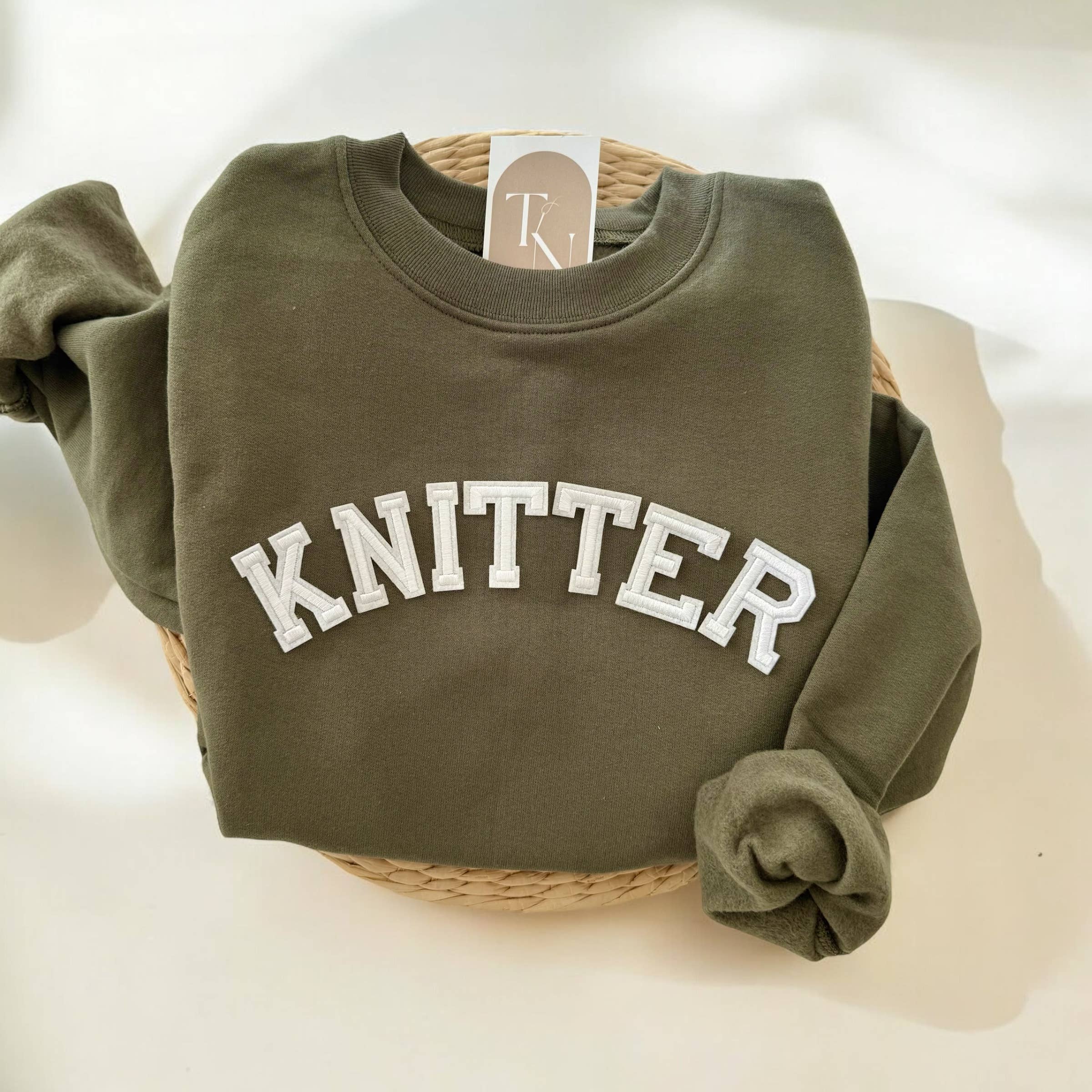 Knitter Sweatshirt, Knitting Sweater T-Shirts, Hoodie | PodTeesHub.com