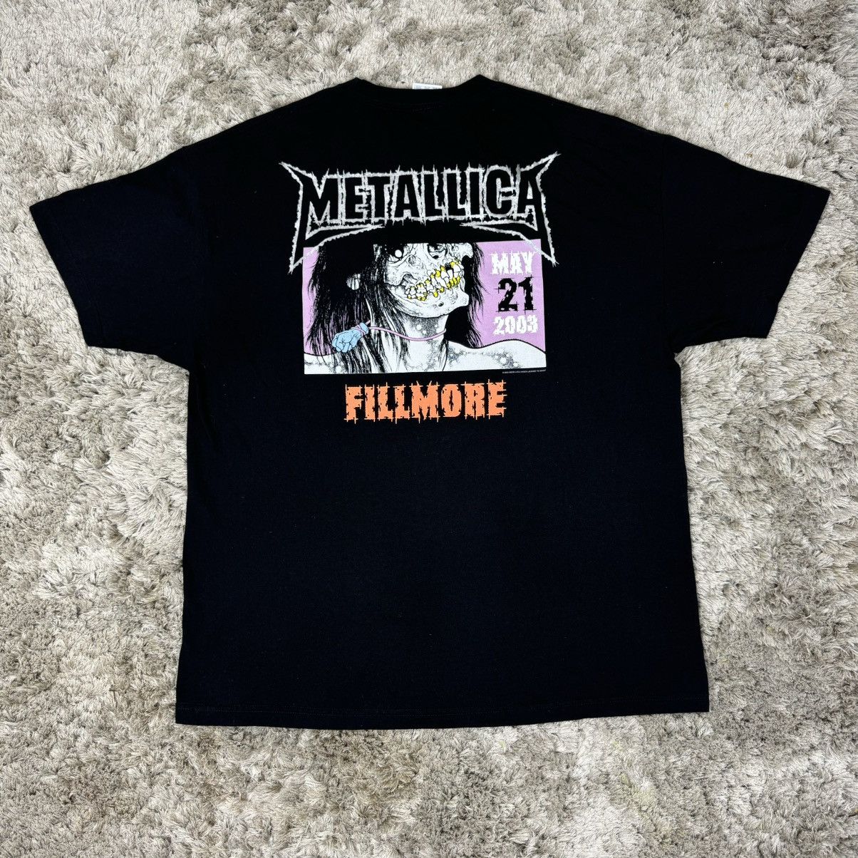 Metallica X Vintage Vintage 2003 Metallica St Anger 21st Tour Tee T Shirt Hoodie, Sweatshirt | PodTeesHub.com