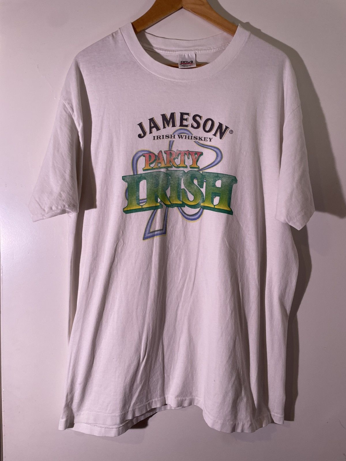 Vintage 90 S Vtg Vintage Jameson Irish Party Whiskey Retro T Shirt Hoodie, Sweatshirt | PodTeesHub.com