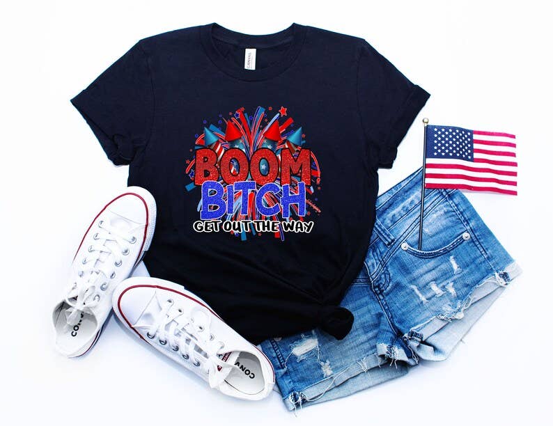 Fireworks 4th of July T-Shirt Hoodie, Sweatshirt | PodTeesHub.com
