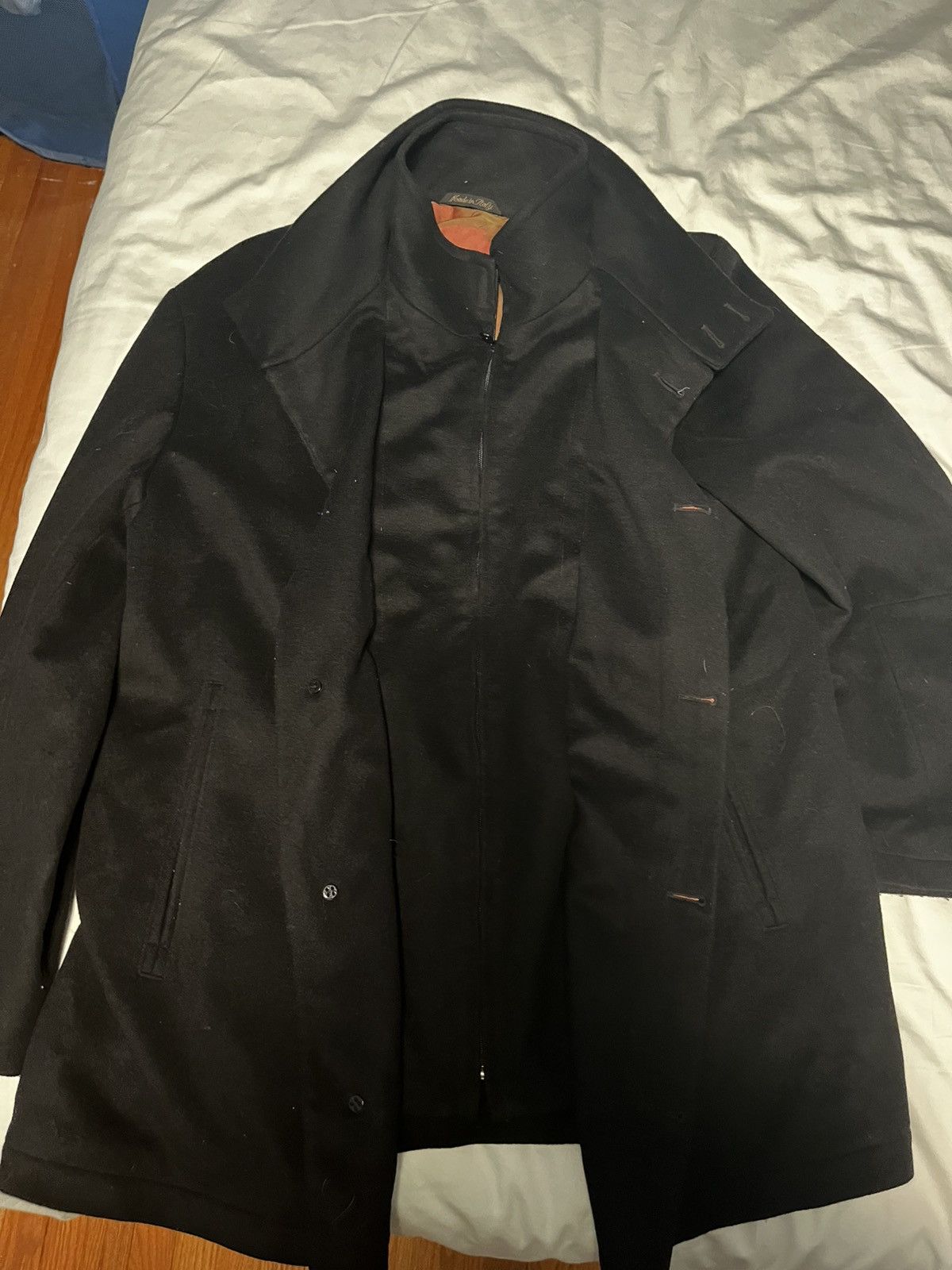 Other Mario Valente Italian Wool Coat Men S L T-Shirts, Hoodie, Sweatshirt | PodTeesHub.com