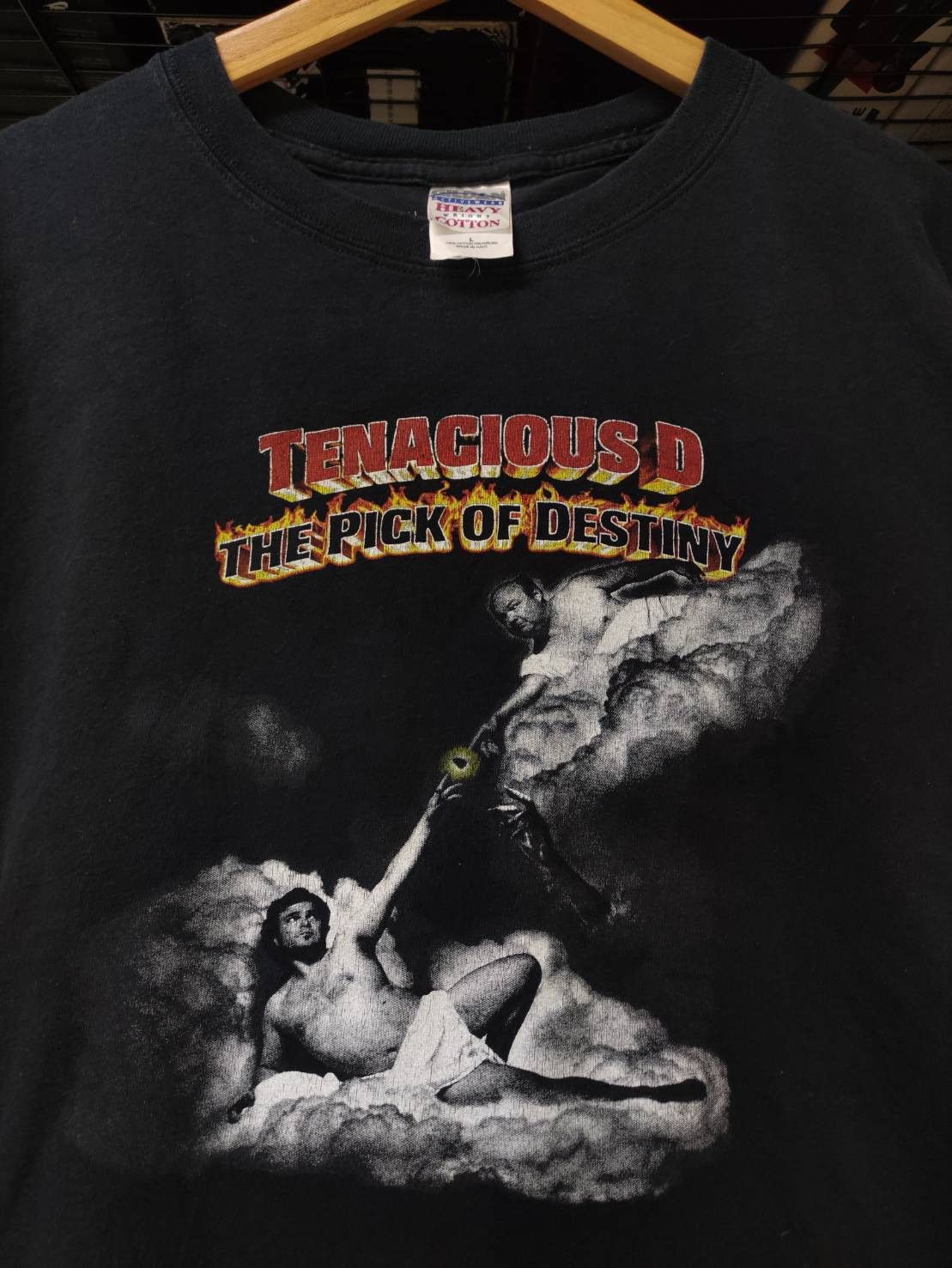 Vintage Vtg 00 S Tenacious D The Pick Of Destiny Movie T Shirt Hoodie, Sweatshirt | PodTeesHub.com