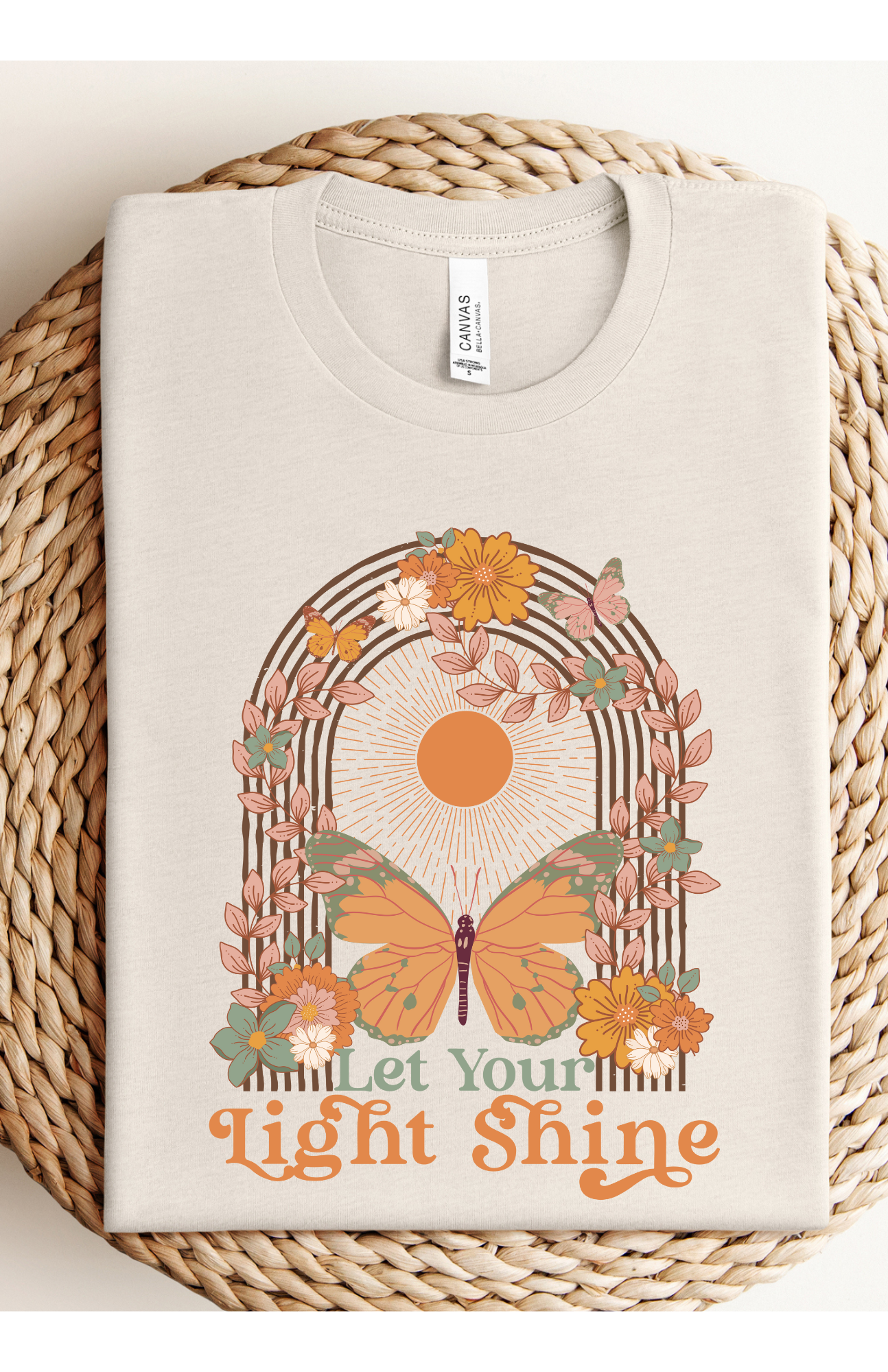 Let Your Light Shine Graphic Tee Hoodie, Sweatshirt | PodTeesHub.com