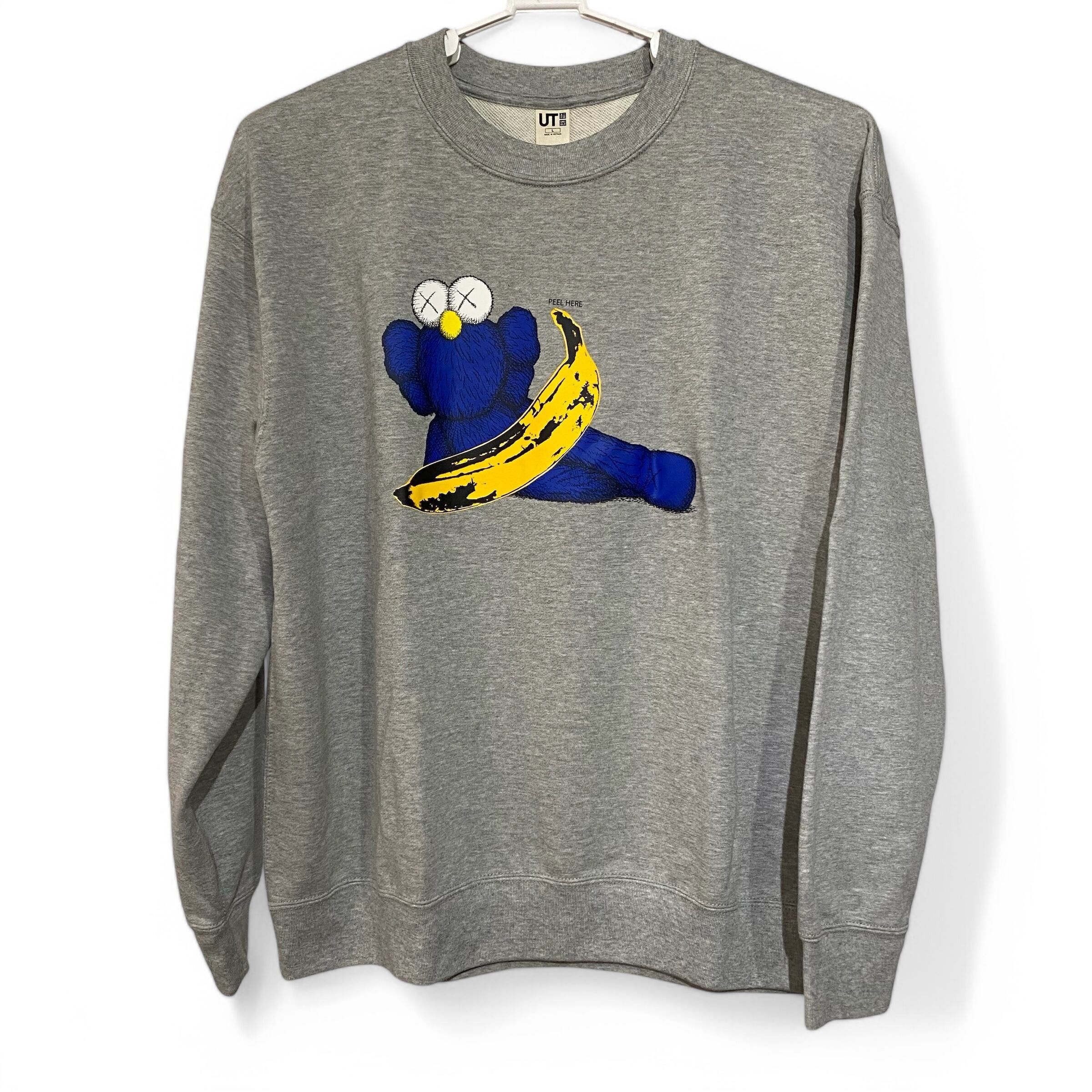 Japanese Brand X Kaws Kaws Warhol Gray T-Shirts, Hoodie, Sweatshirt