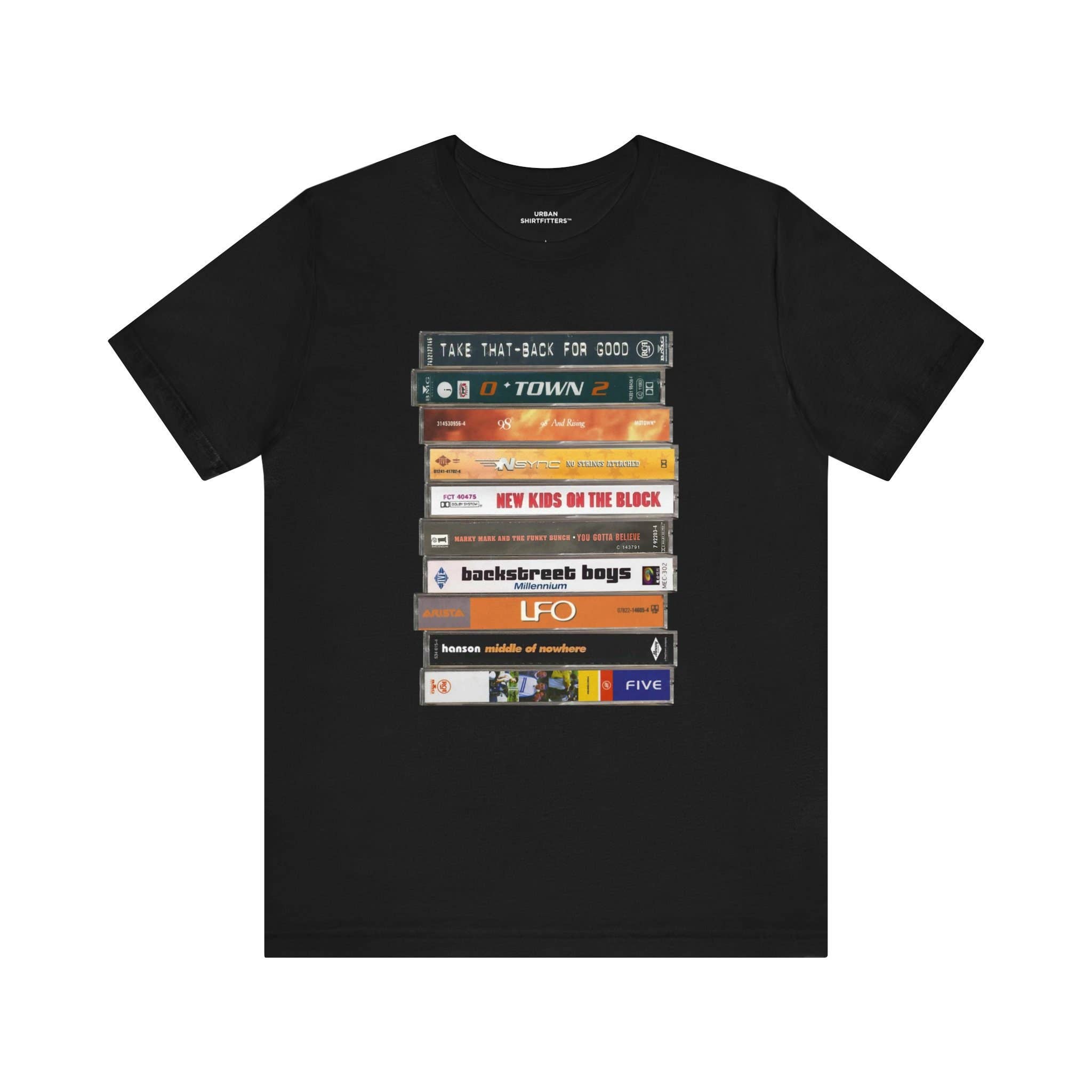 90s Boy Band Nostalgia Tee Urban Shirtfitters™ Retro Hoodie, Sweatshirt | PodTeesHub.com