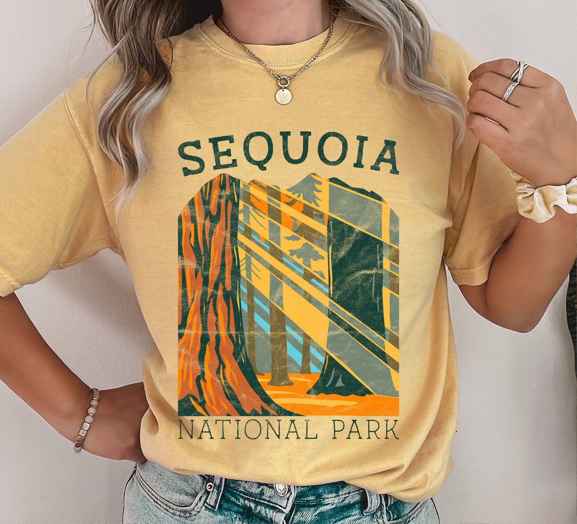 Sequoia National Park Gr Vintage T-Shirt Hoodie, Sweatshirt | PodTeesHub.com