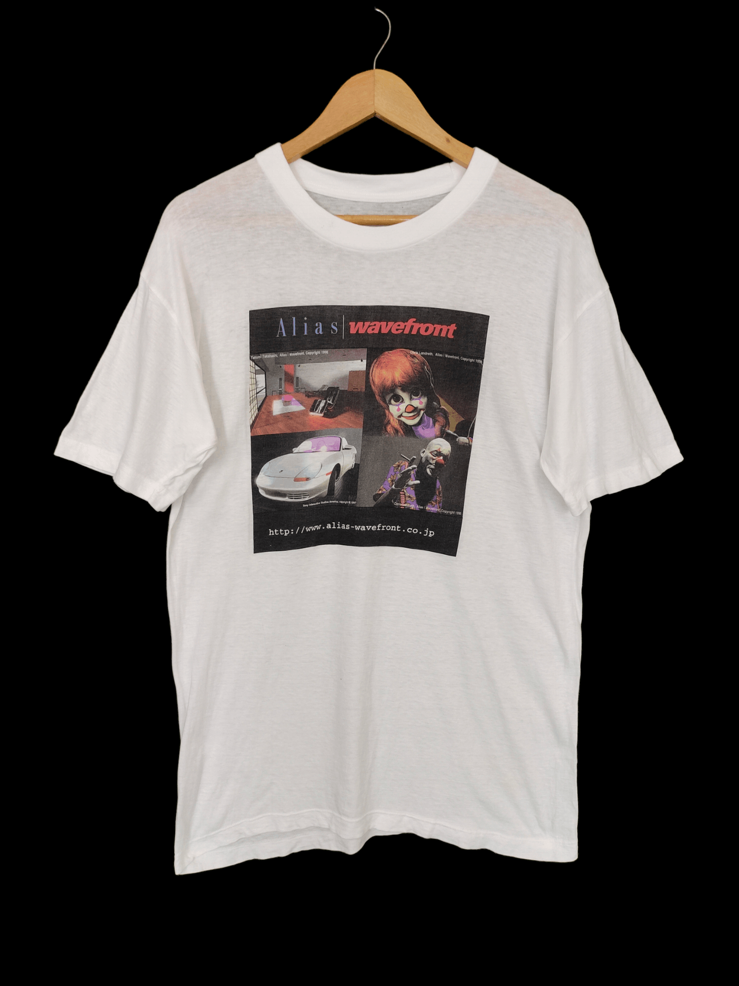Vintage 1998 Alias Wavefront Graphic Card Gaming T Shirt Hoodie, Sweatshirt | PodTeesHub.com
