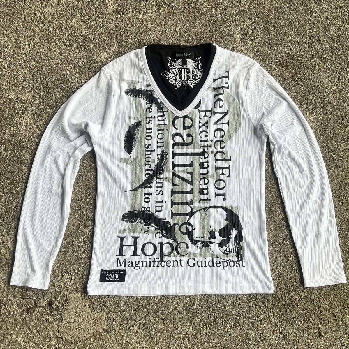 14th Addiction Wildlife Poem Skulls Punk Longsleeve Shirt Unisex M Hoodie, Sweatshirt | PodTeesHub.com