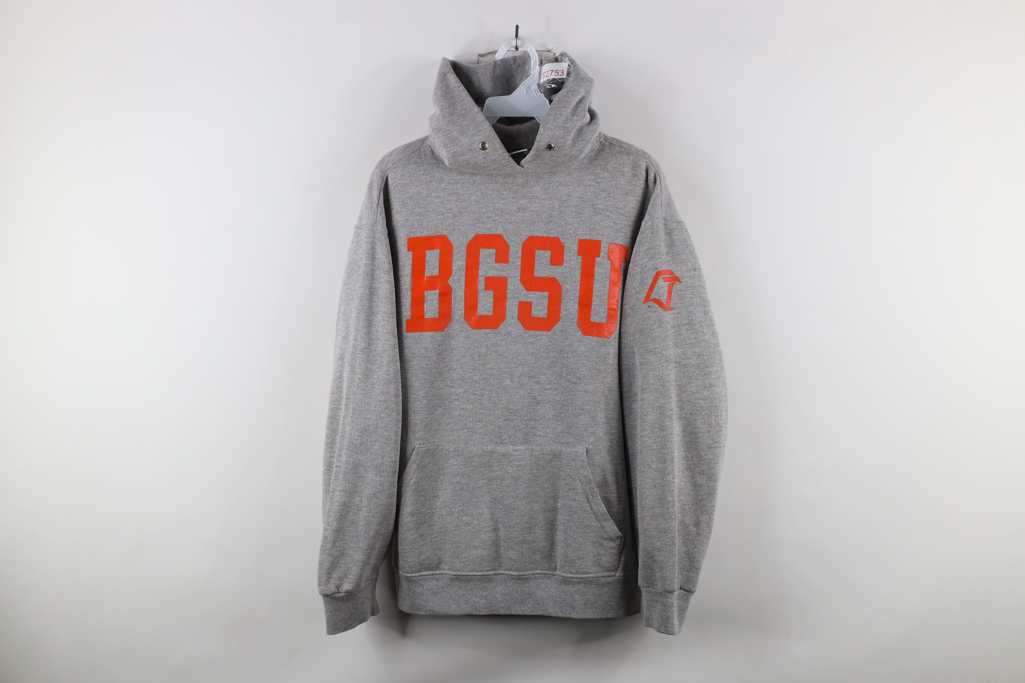 Vintage 90s State University Hoodie Sweatshirt Gray Usa T-Shirts | PodTeesHub.com