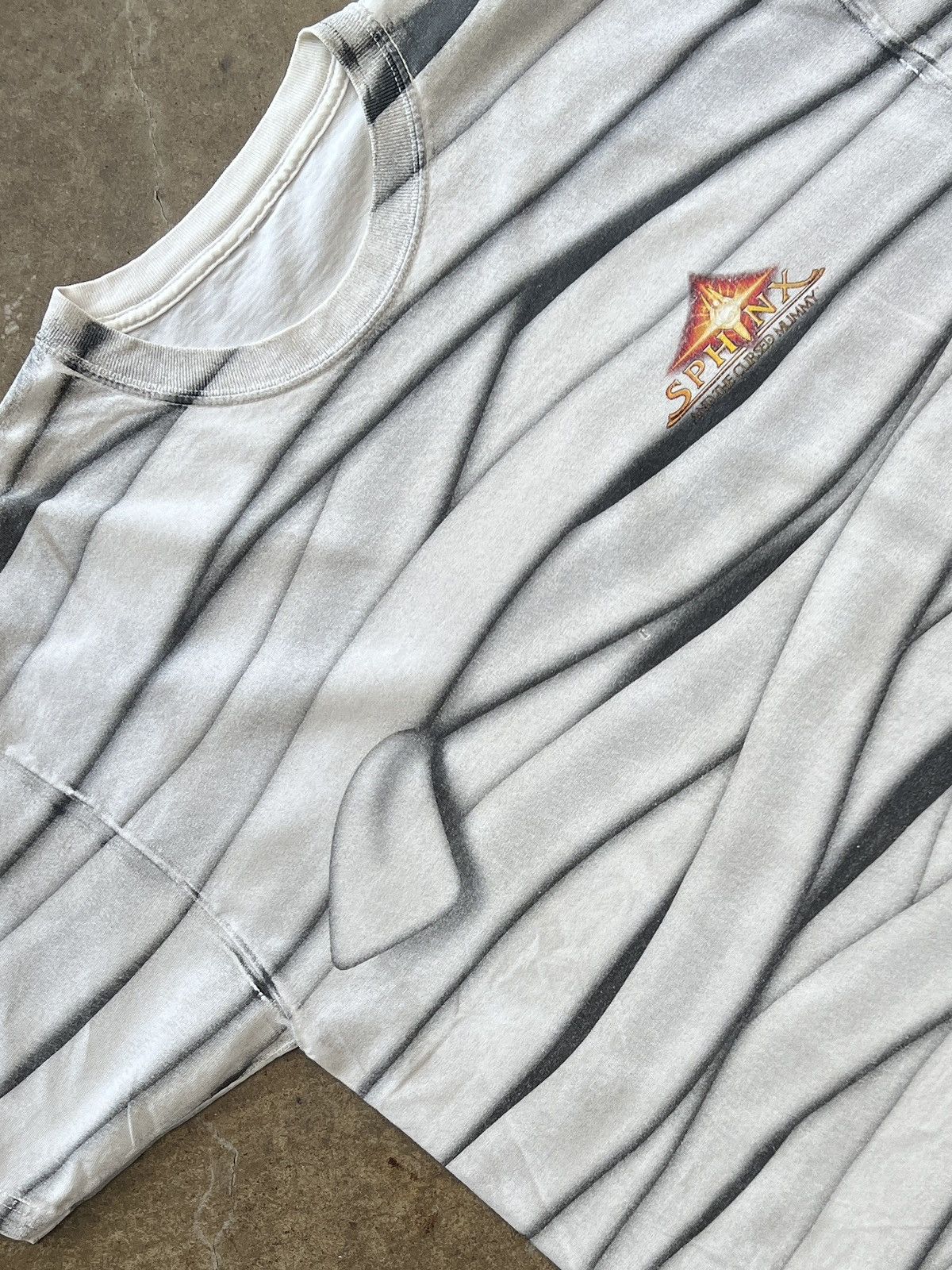 Vintage Sphinx And The Cursed Mummy Aop Video Game Tee Xxl Hoodie, Sweatshirt | PodTeesHub.com