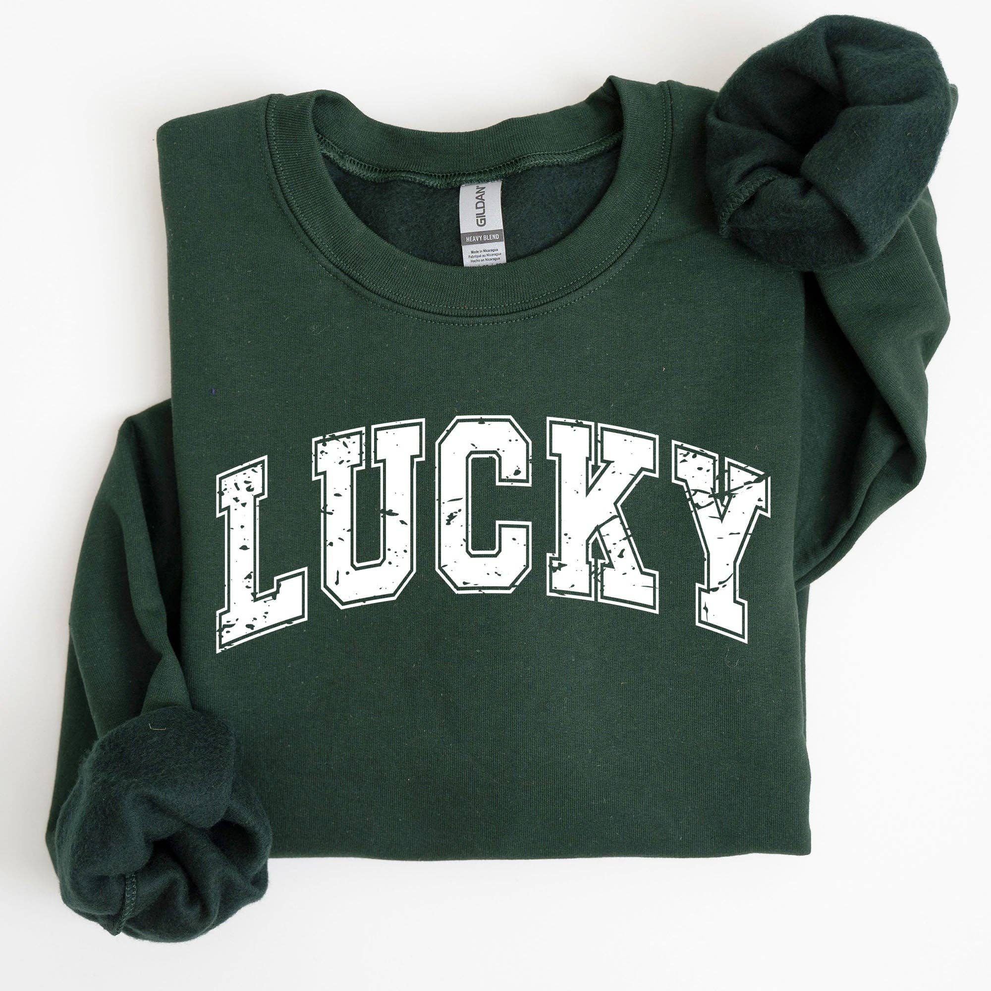 Lucky Coquette Clover, Shamrock St Patrick's Day Sweatshirt T-Shirts, Hoodie | PodTeesHub.com