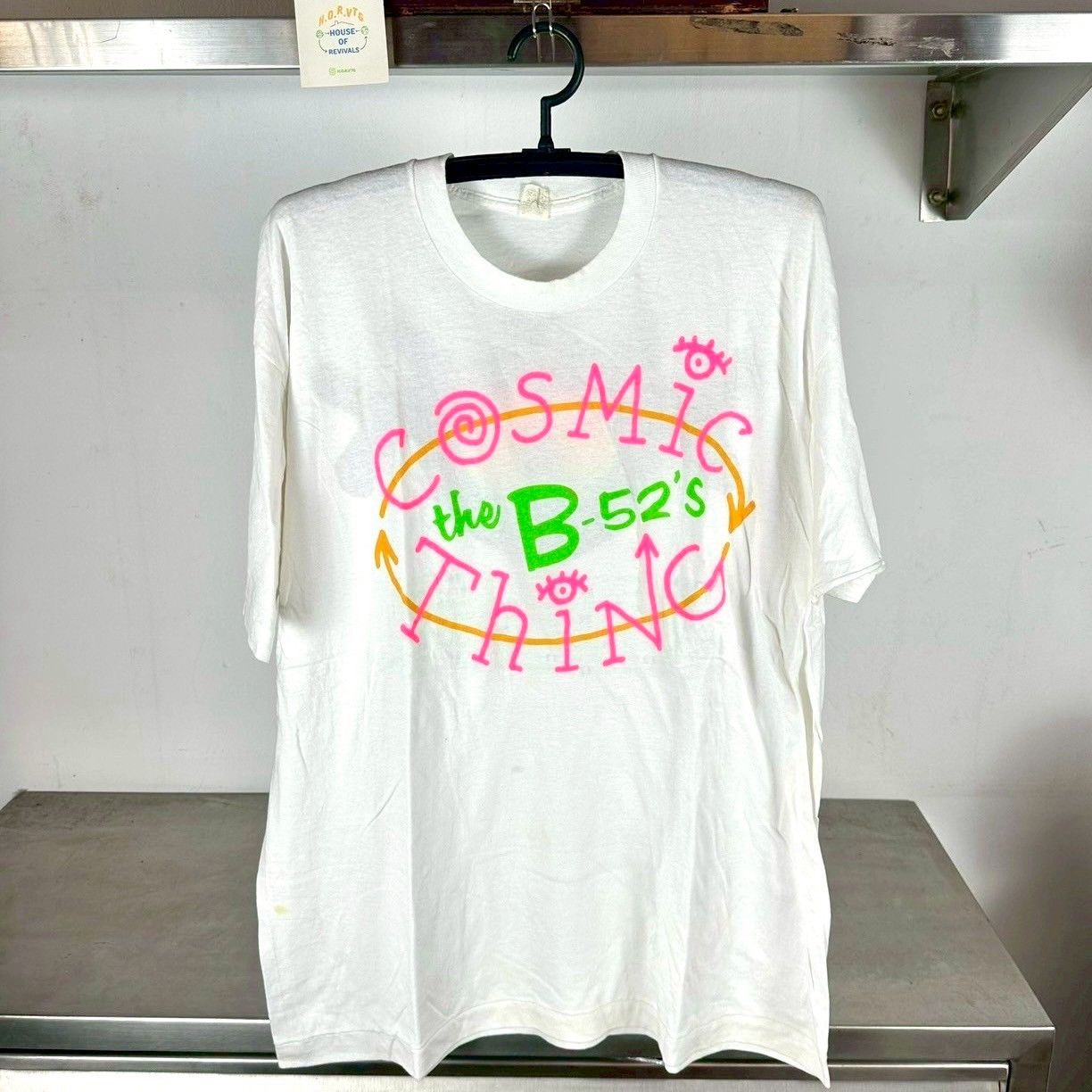 Vintage 80s B 52 S Cosmic Thing Tour New Wave Band T-Shirts, Hoodie, Sweatshirt