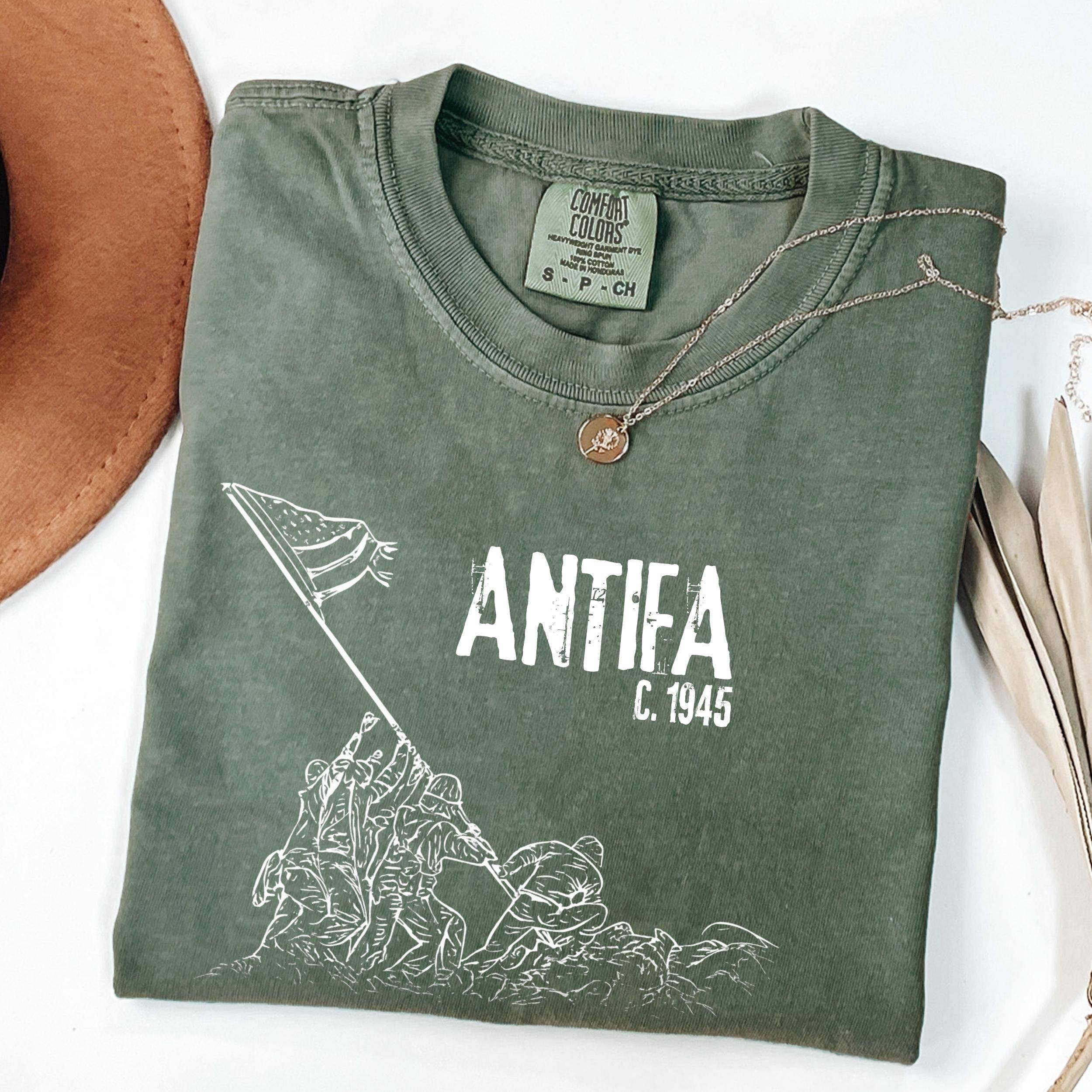 Patriotic Anti-Fascist Liberty Tee - Anti Fascist Political Hoodie, Sweatshirt | PodTeesHub.com