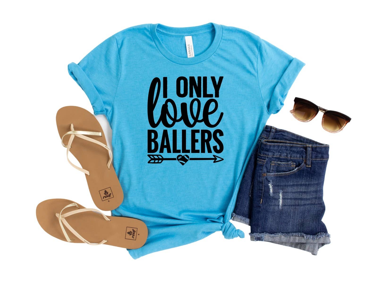 I Only Love Ballers T-Shirt Hoodie, Sweatshirt | PodTeesHub.com