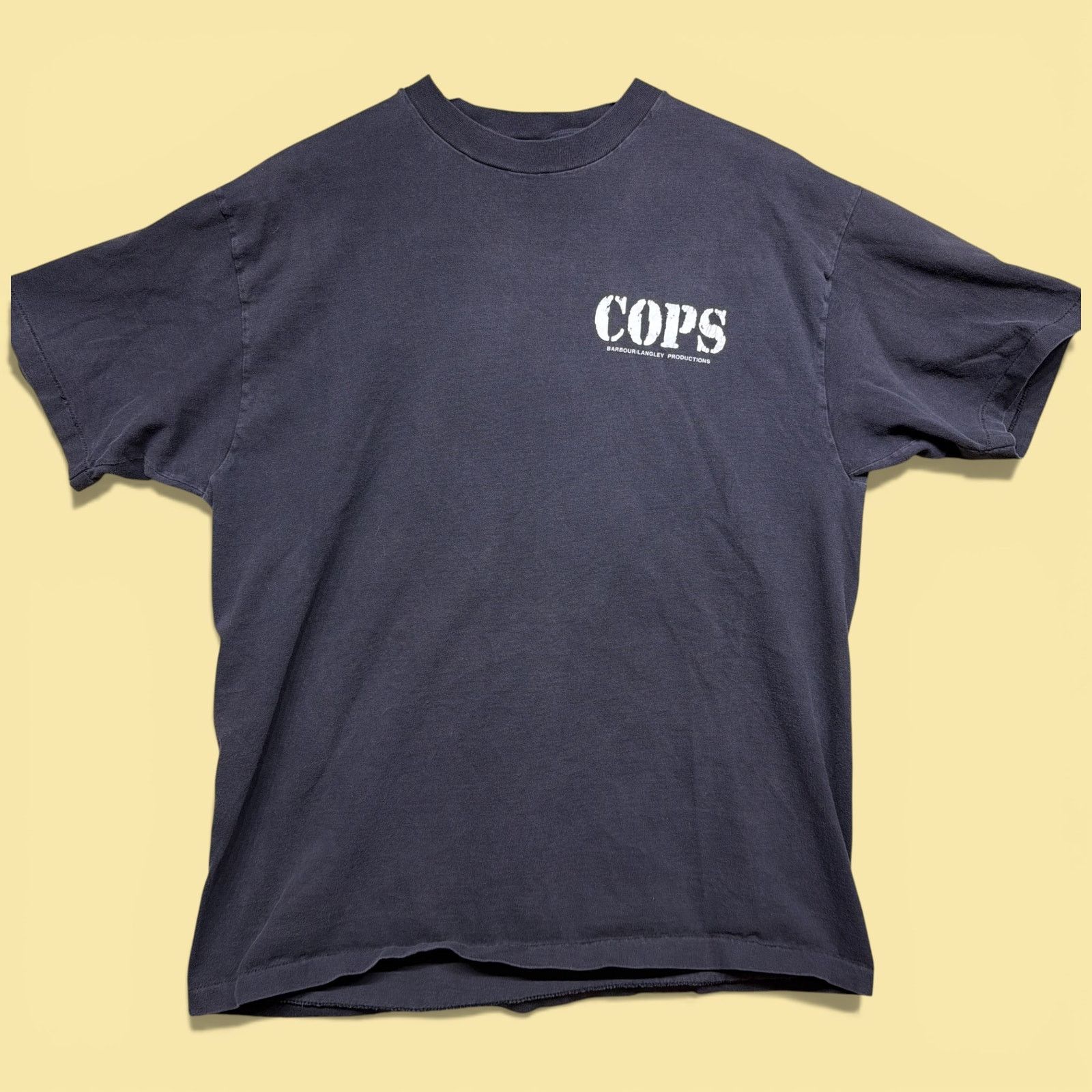 Hanes Vintage Cops Tv Show 90s Size Large T-Shirts, Hoodie, Sweatshirt