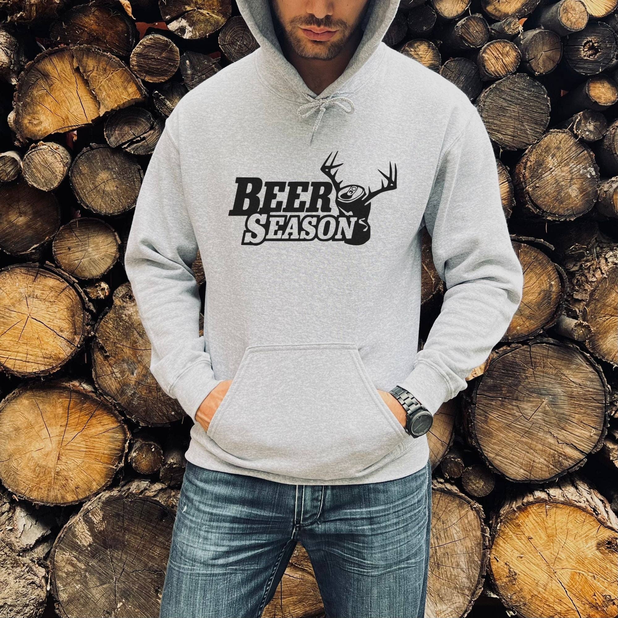 Beer Season Funny Hunting Sweatshirt *Unisex Fit* T-Shirts, Hoodie | PodTeesHub.com