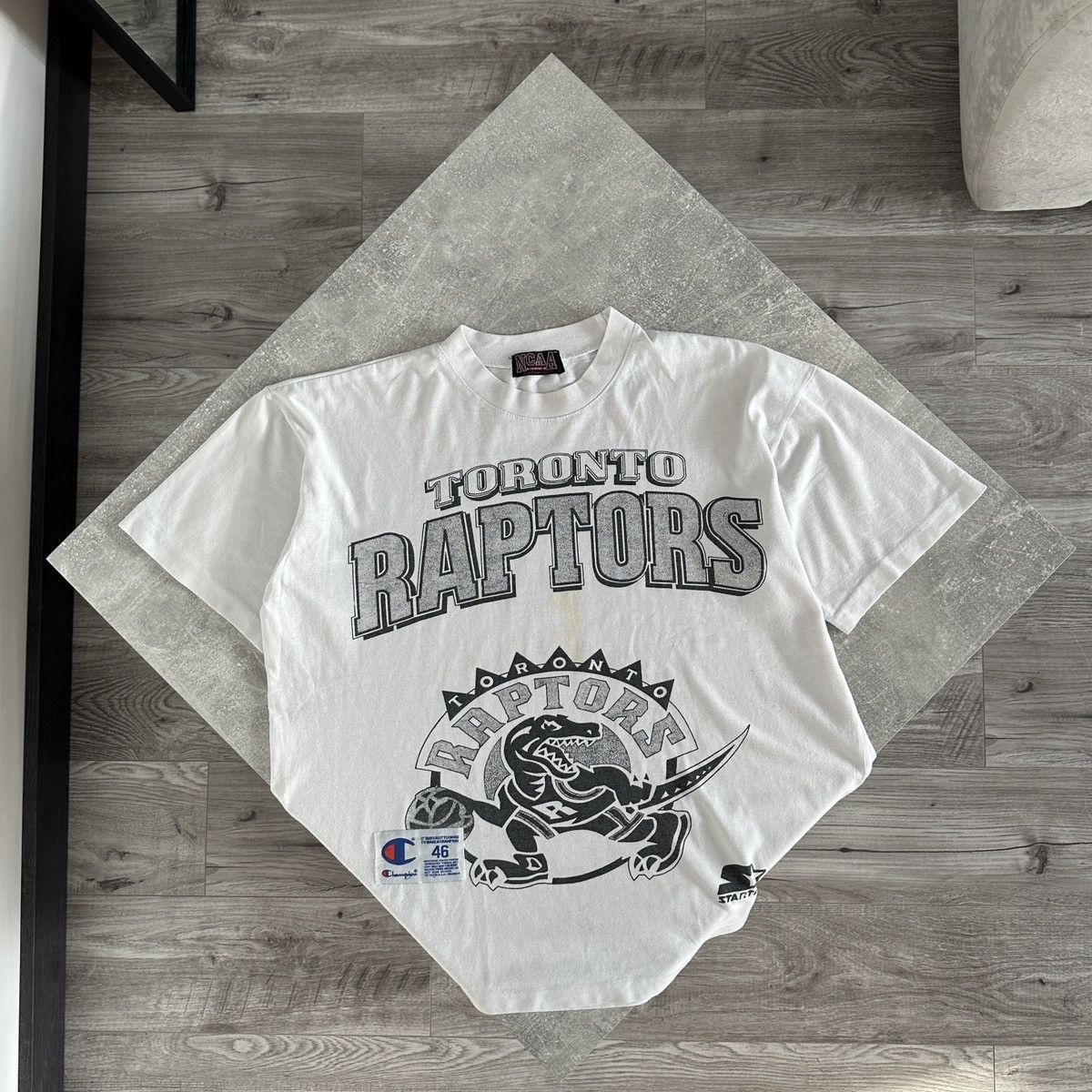 Nba Vintage 90s Toronto Raptors Nba Starter Champion Tee Y2k Og Hoodie, Sweatshirt | PodTeesHub.com