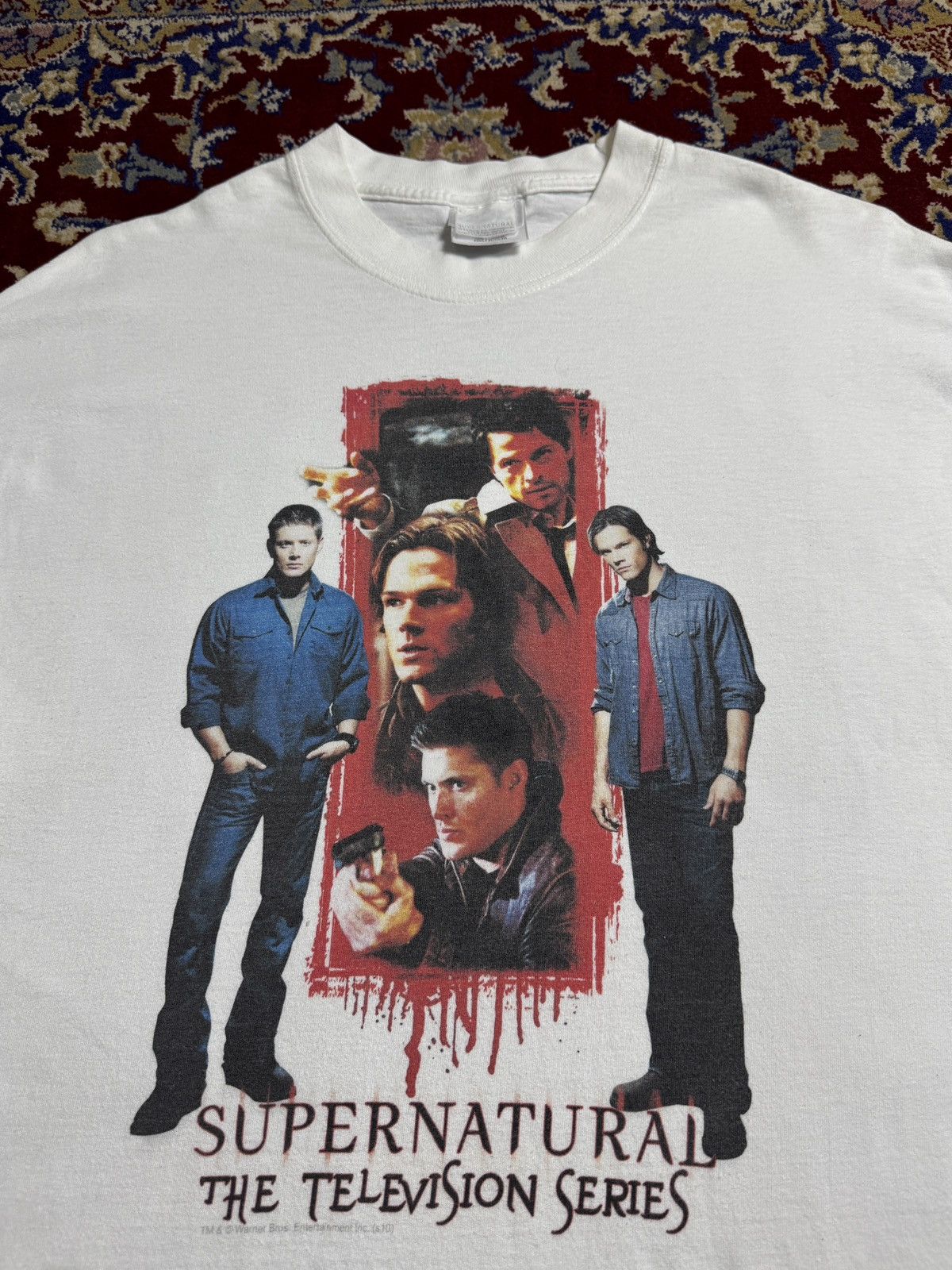 Vintage 2010 Supernatural Tv Series Movie Film Promo T Shirt Hoodie, Sweatshirt | PodTeesHub.com