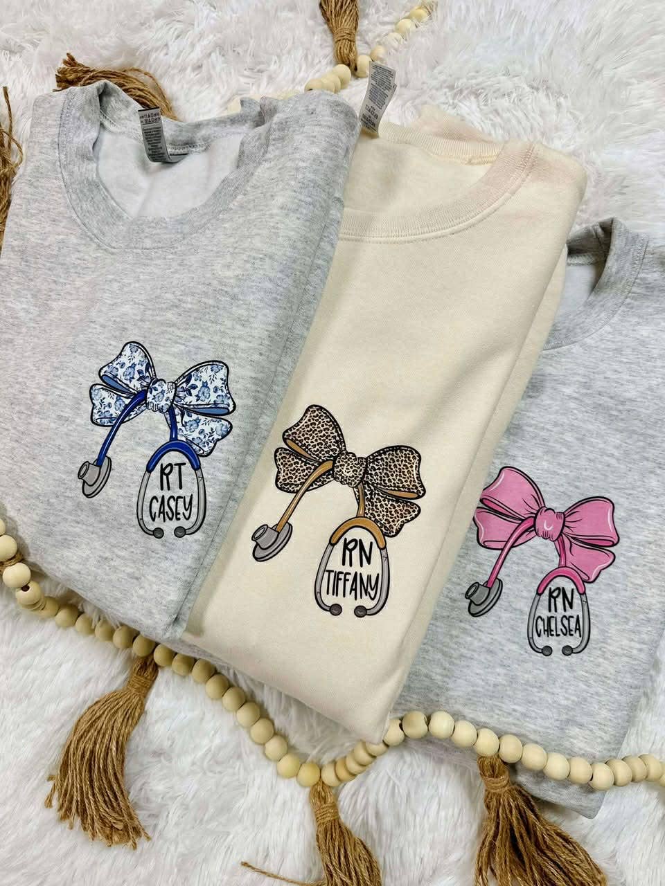 Custom Stethoscope Dtf Sweatshirt T-Shirts, Hoodie | PodTeesHub.com