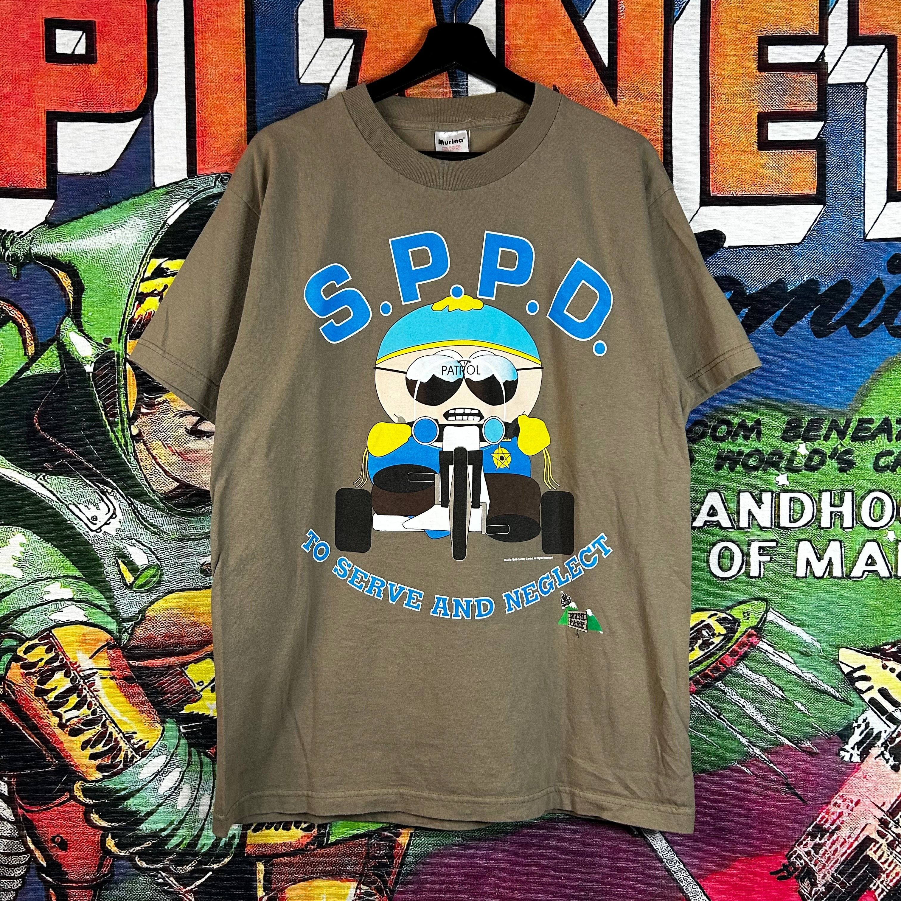 Vintage 90s South Park Serve And Neglect Tee Size L Hoodie, Sweatshirt | PodTeesHub.com