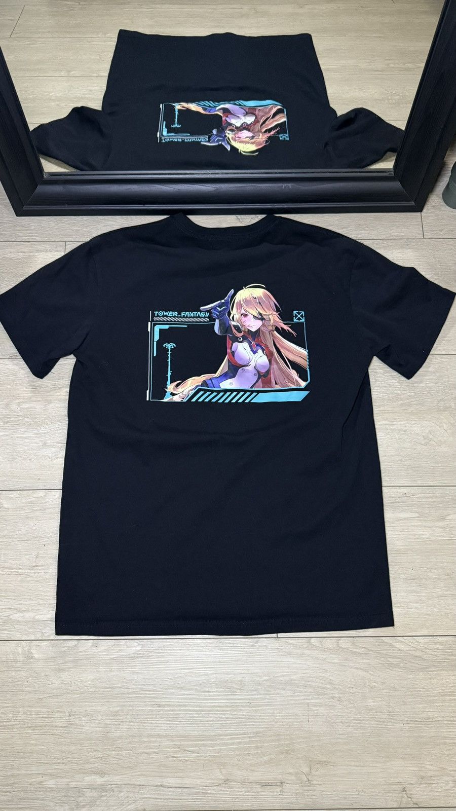 Hook Ups Vintage Y2k Tower Of Fantasy Mmorpg Video Game Promo Shirt Hoodie, Sweatshirt | PodTeesHub.com