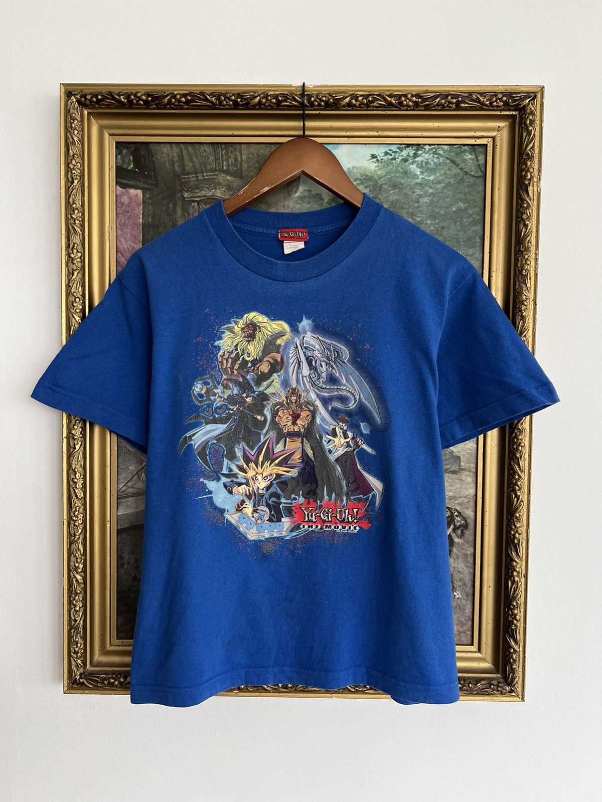 Anime Vintage 1996 Yu Gi Oh The Movie Anime Blue Tee Hoodie, Sweatshirt | PodTeesHub.com