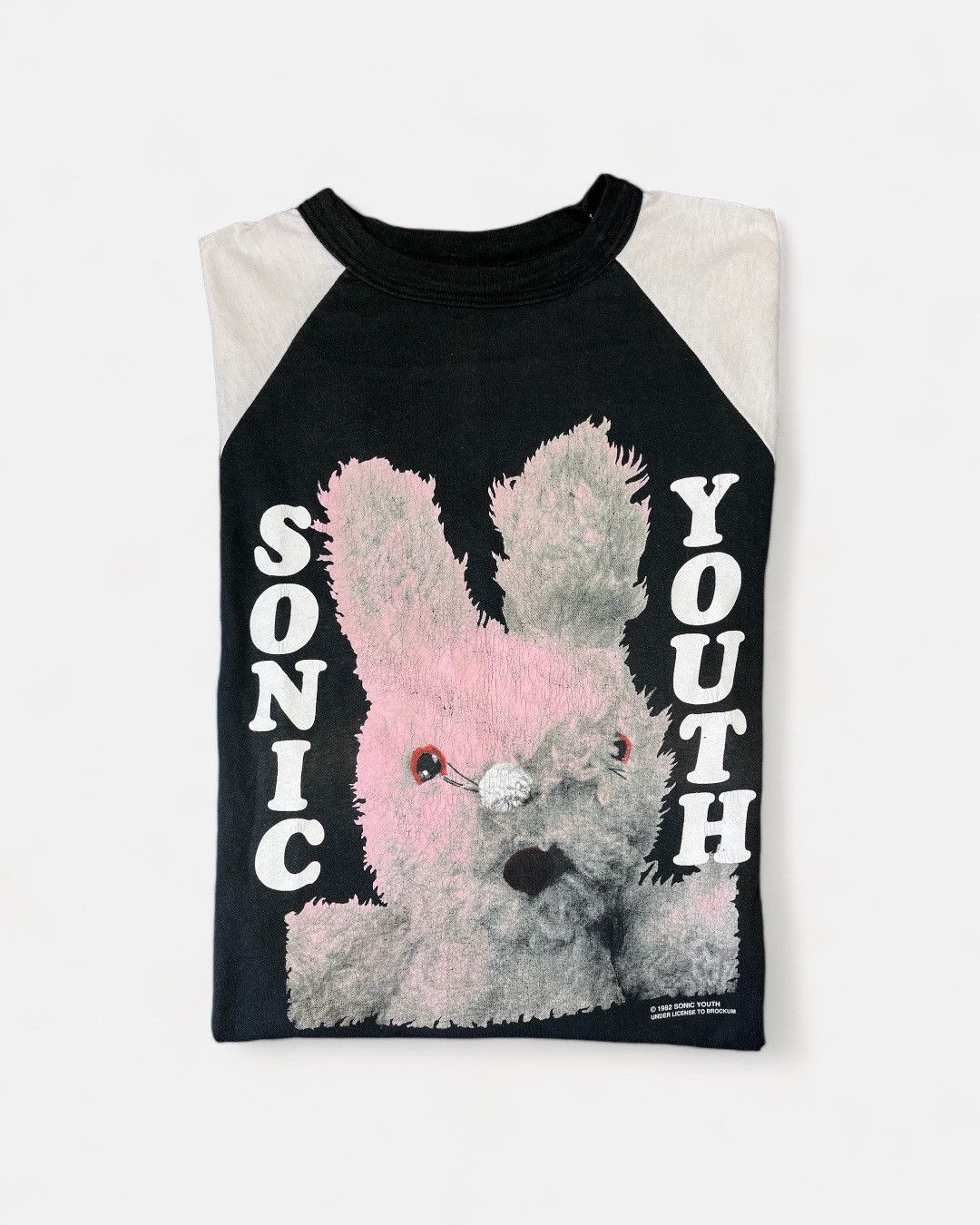 Band Tees Sonic Youth 1992 Gracias Raglan T Shirt Hoodie, Sweatshirt | PodTeesHub.com