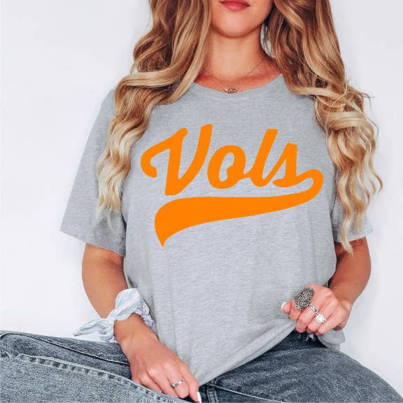 Tennessee Vols Athletic Gray Tshirt Hoodie, Sweatshirt | PodTeesHub.com