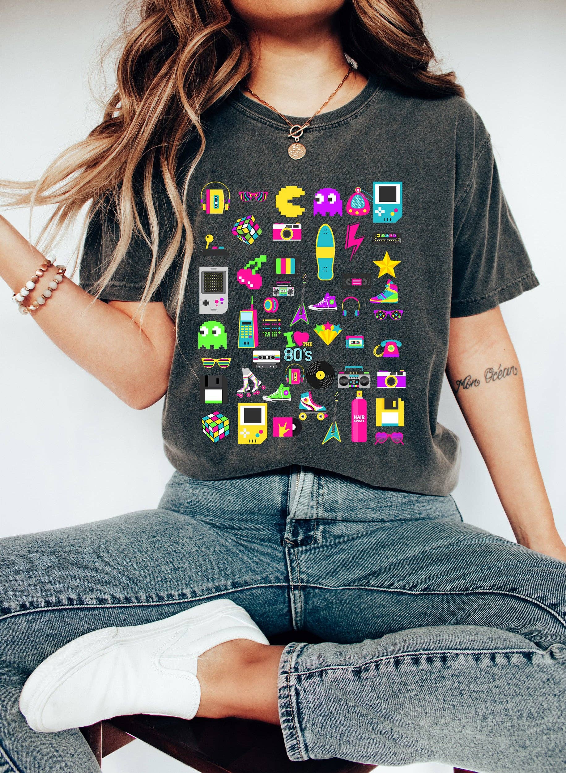 I Love the 80's Icon Pack T-Shirt Hoodie, Sweatshirt | PodTeesHub.com