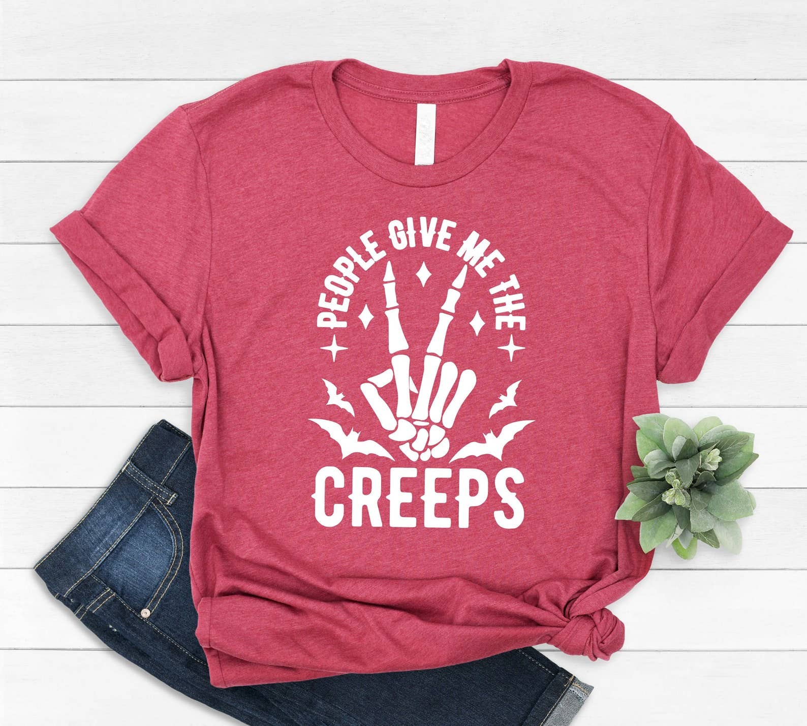 People Give Me the Creeps T-Shirt Hoodie, Sweatshirt | PodTeesHub.com
