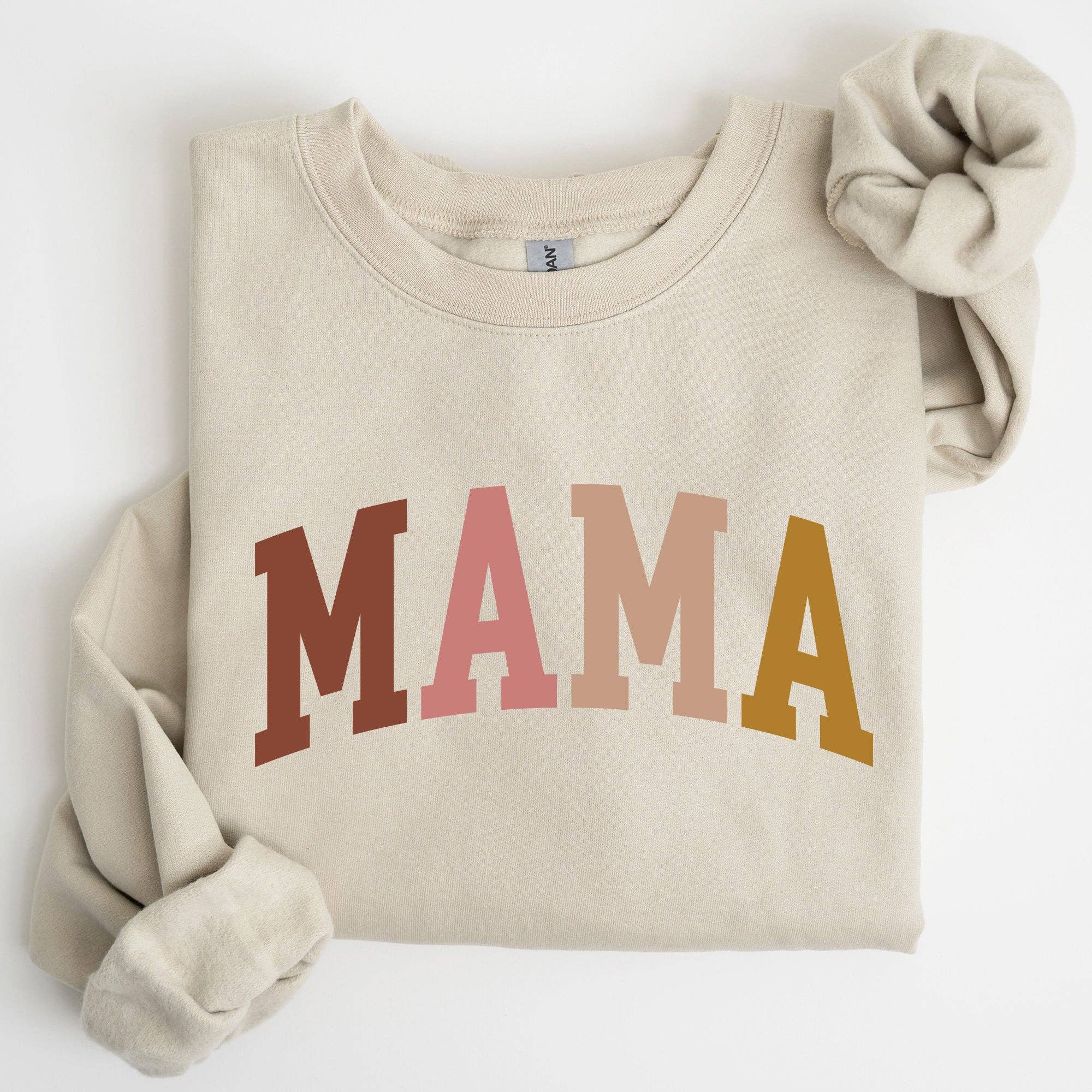 Retro Mama Collegiate, Mom, Mother's Day Gift Sweatshirt T-Shirts, Hoodie | PodTeesHub.com