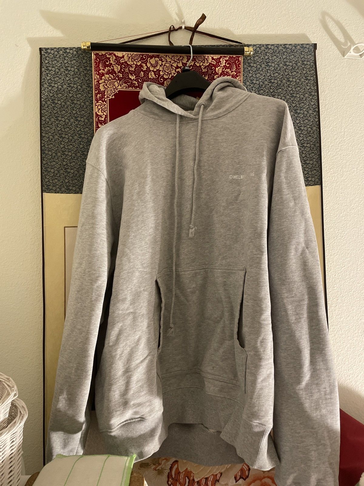 Lang Helmut Lang Metallic Hoodie T-Shirts, Sweatshirt | PodTeesHub.com