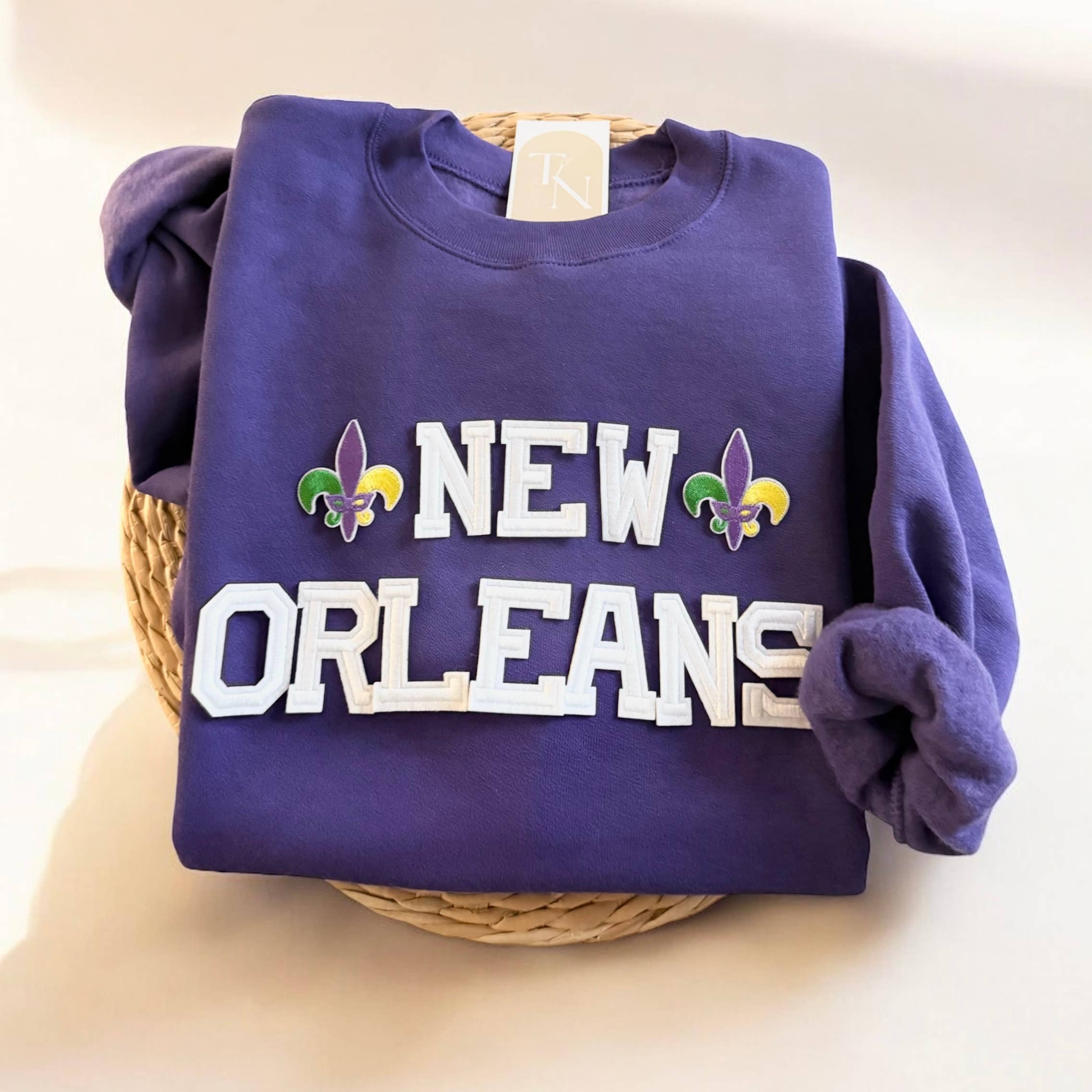 New Orleans Sweatshirt, Louisiana Sweatshirt T-Shirts, Hoodie | PodTeesHub.com
