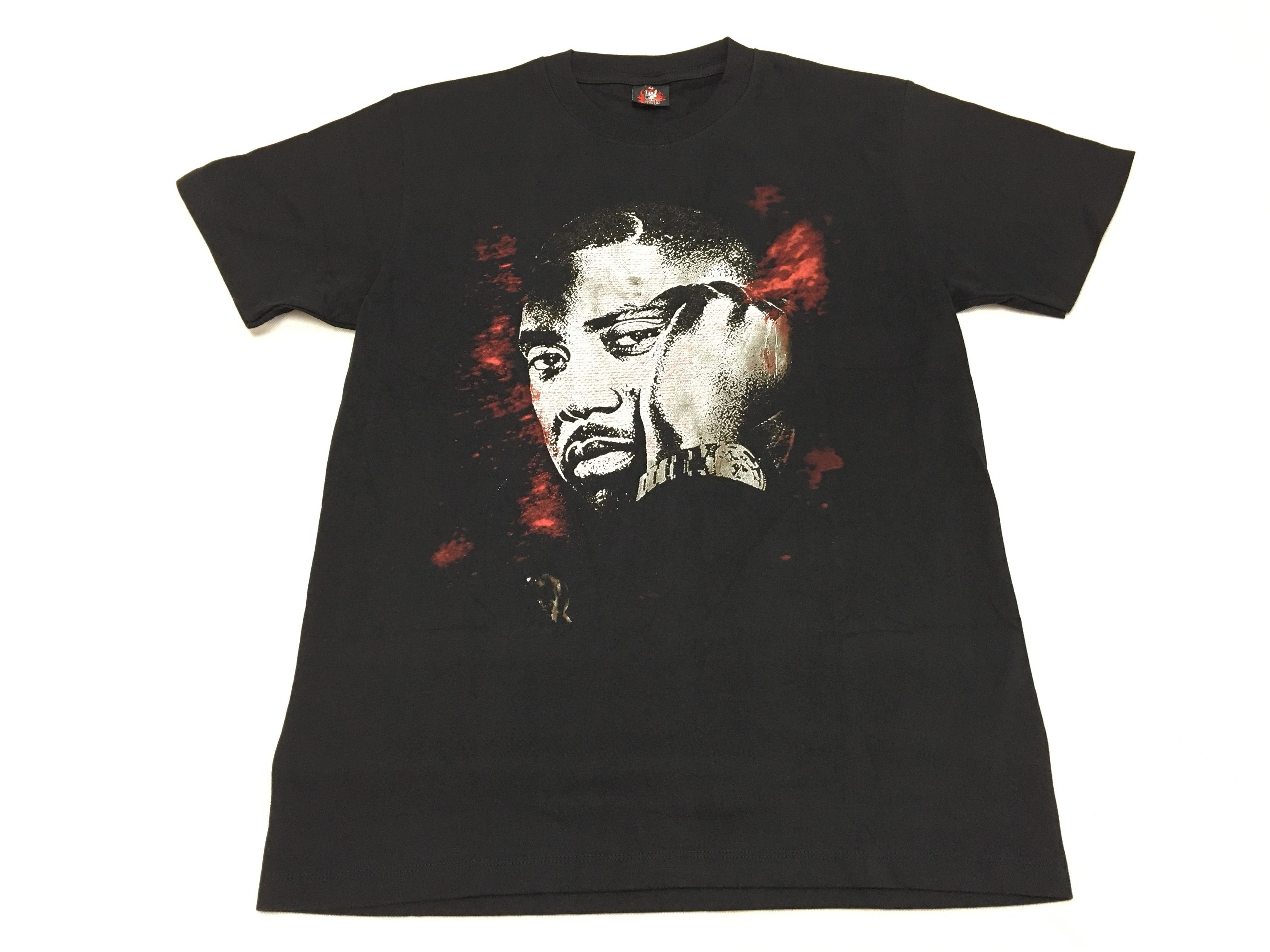 Rap Tees Nasty Nas Portrait Graphic Printed Rap T Shirt Medium Black Hoodie, Sweatshirt | PodTeesHub.com