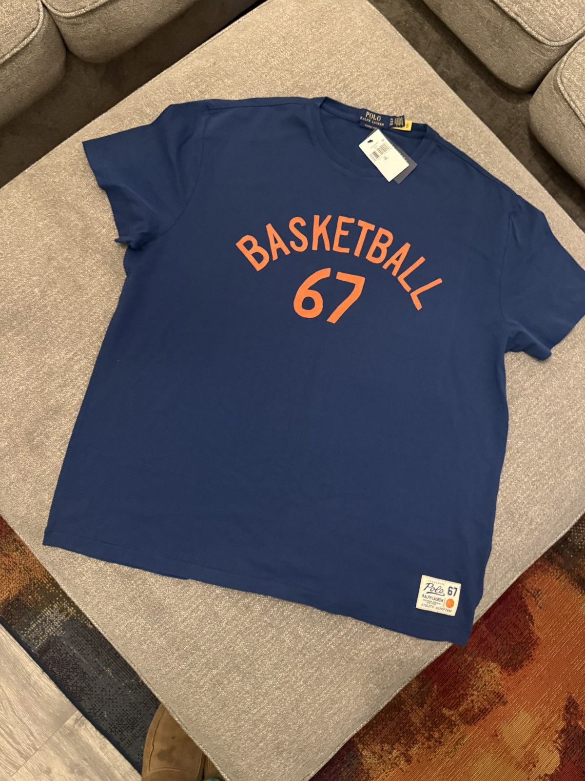 Polo Ralph Lauren Bnwt Polo Ralph Lauren Basketball 67 Tshirt Hoodie, Sweatshirt | PodTeesHub.com